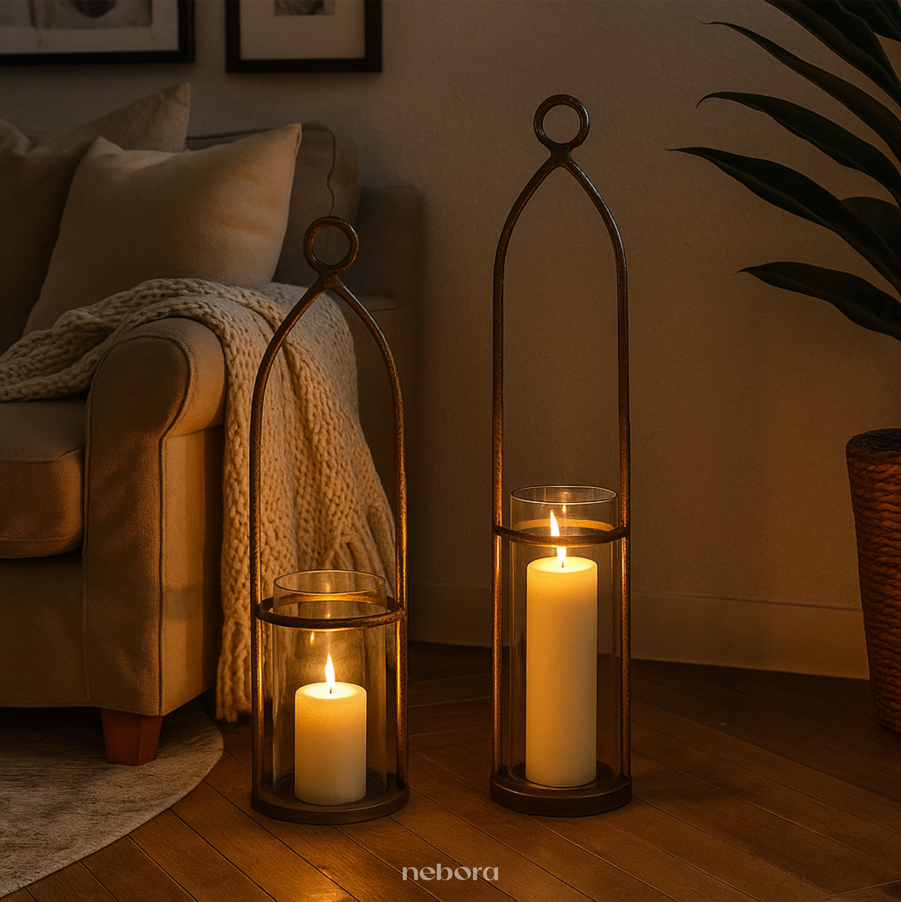 Gothic Arch Lantern Set/2