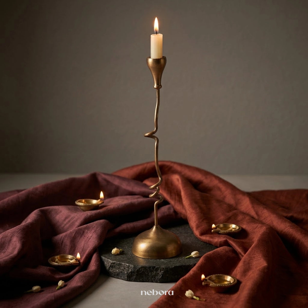 Firefly Candle Stand Small | Lanterns & Candle Holders - Nebora