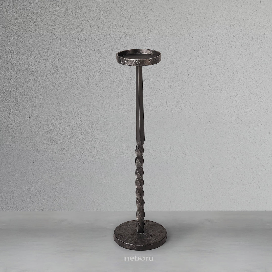 Obsidian Spire Candle Holder Small