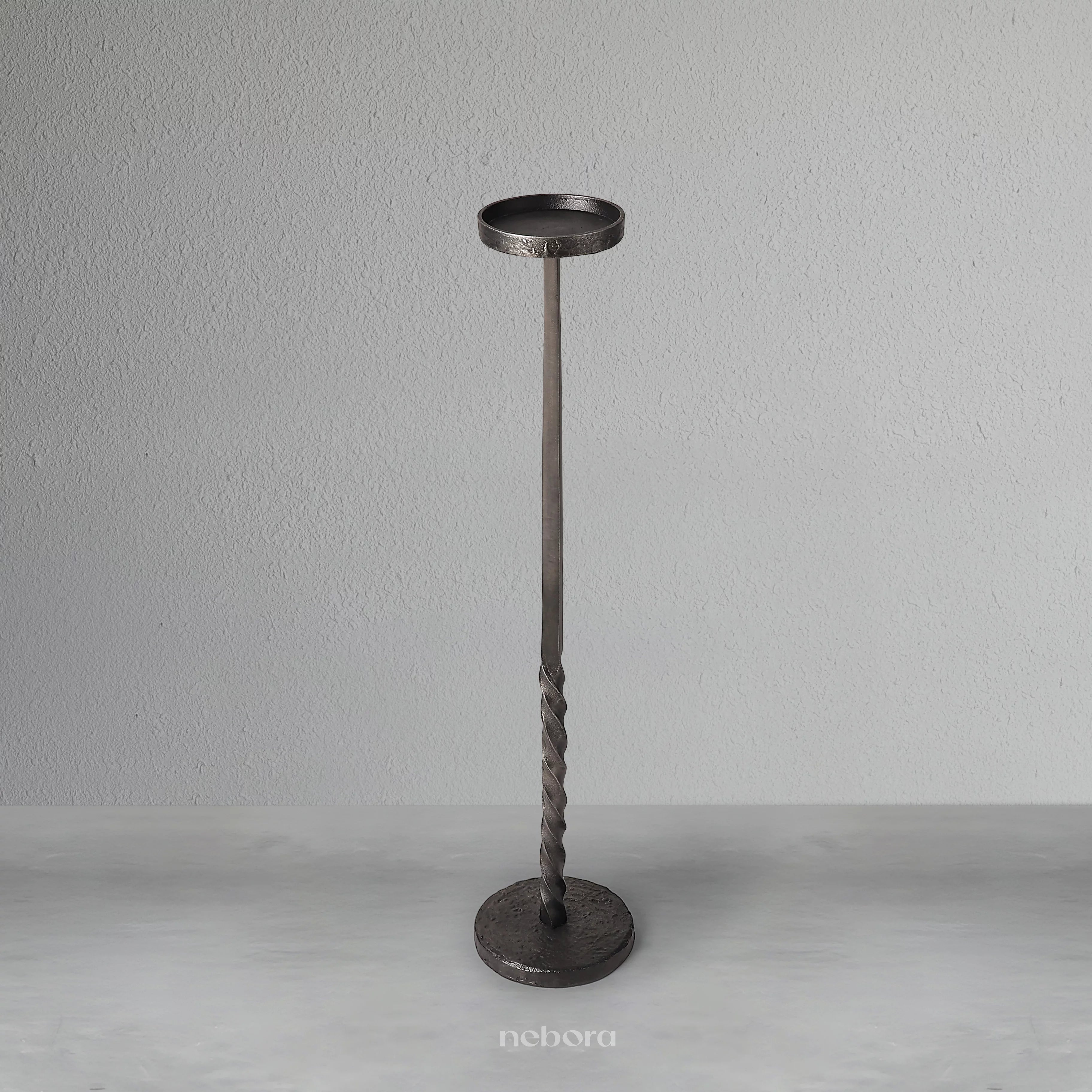 Obsidian Spire Candle Holder Large