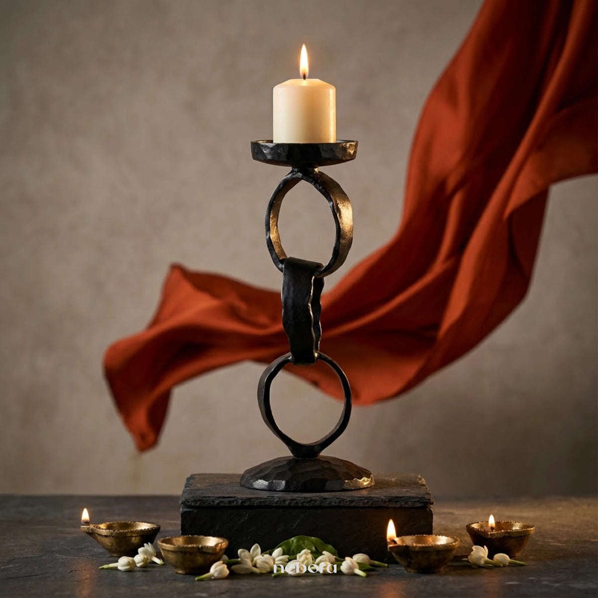 Orbit Candle Holder Large | Lanterns & Candle Holders - Nebora