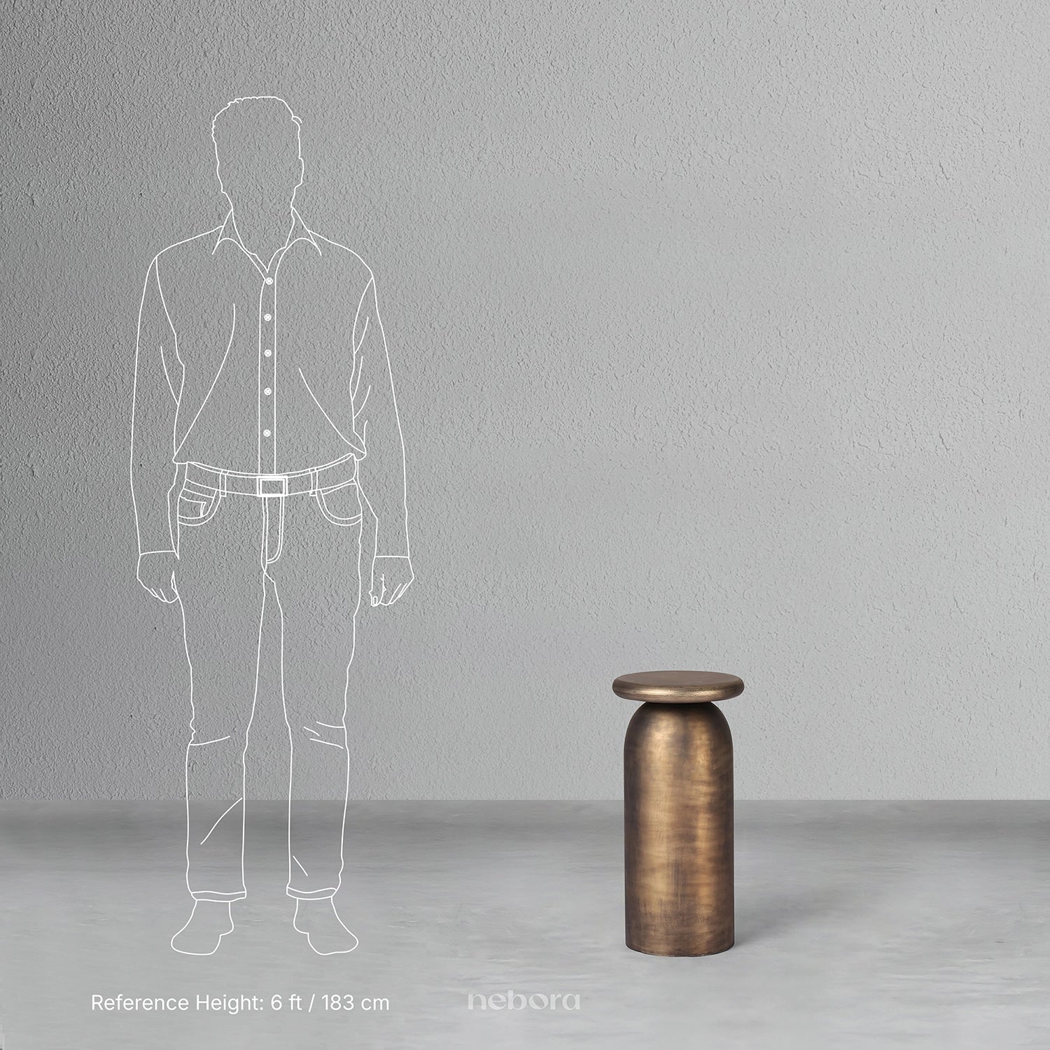 Aurex Drink Table | Side Tables - Nebora