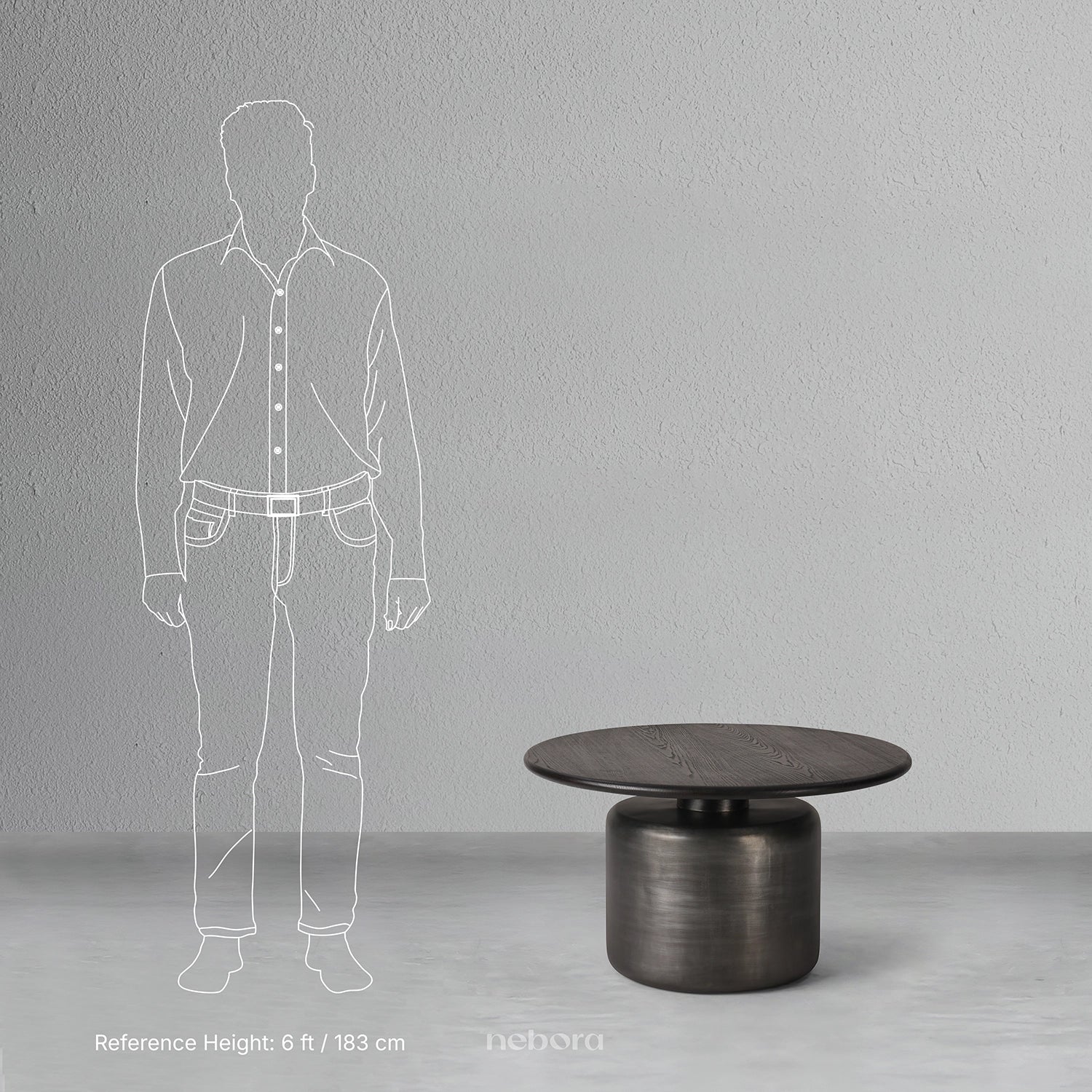 Cylindrus Coffee Table | Coffee Tables - Nebora
