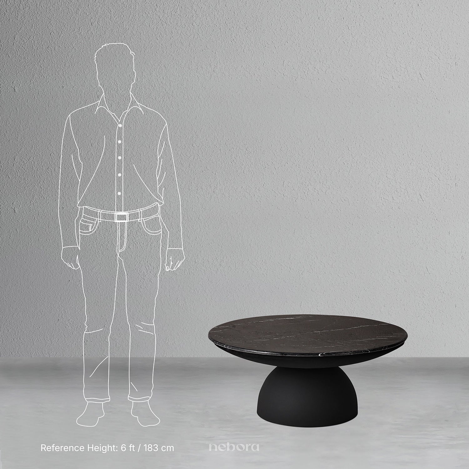 Horizon Marble Coffee Table | Coffee Tables - Nebora