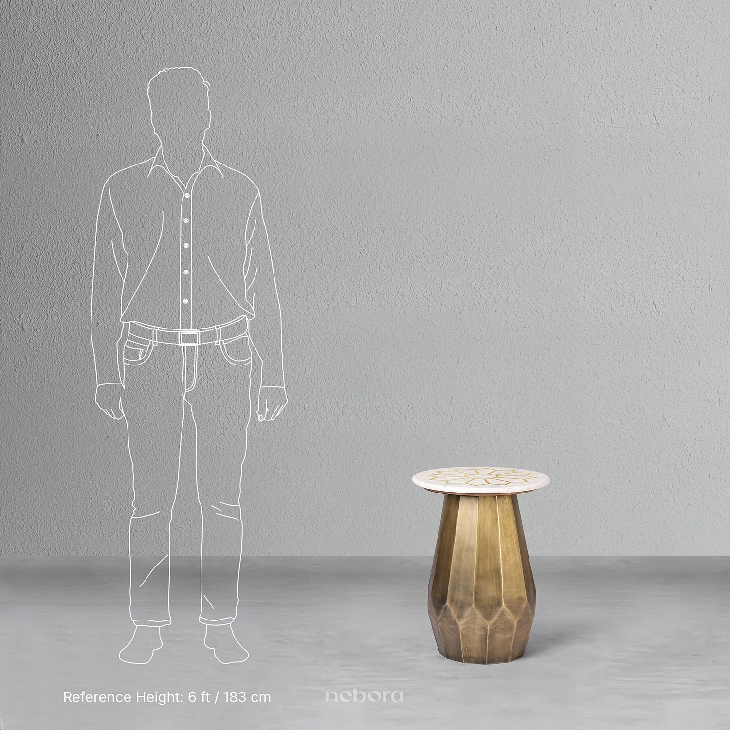 Ethel Side Table | Side Tables - Nebora