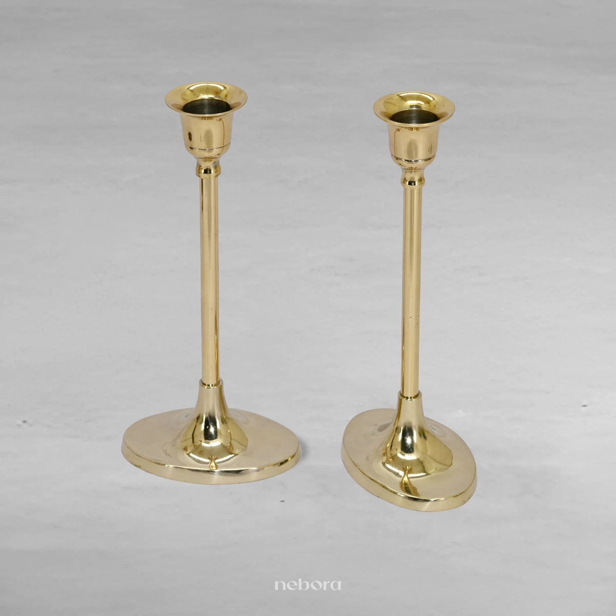 Stelo Candle Stand Set/2 | Lanterns & Candle Holders - Nebora