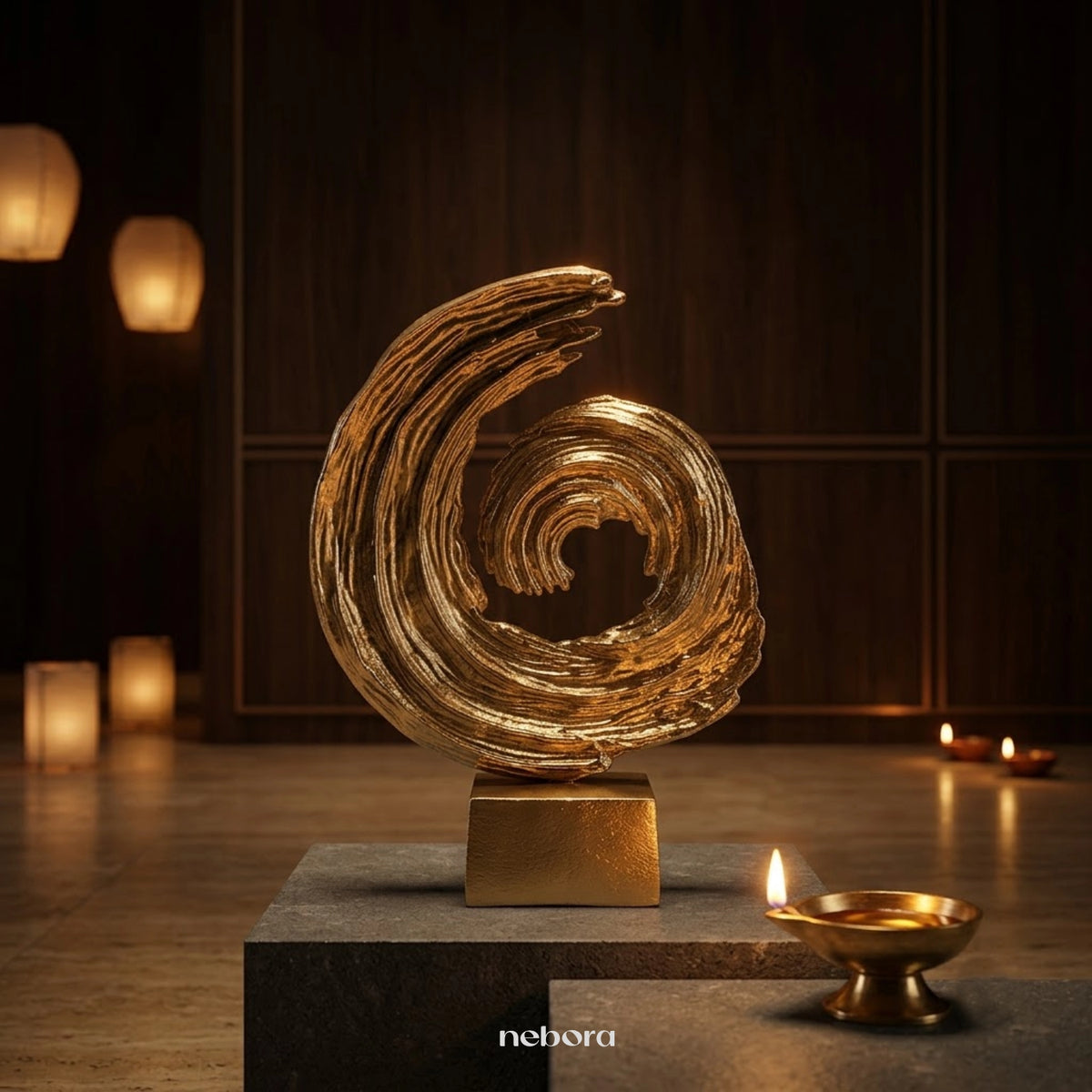 Swirl Sculpture | Objects - Nebora