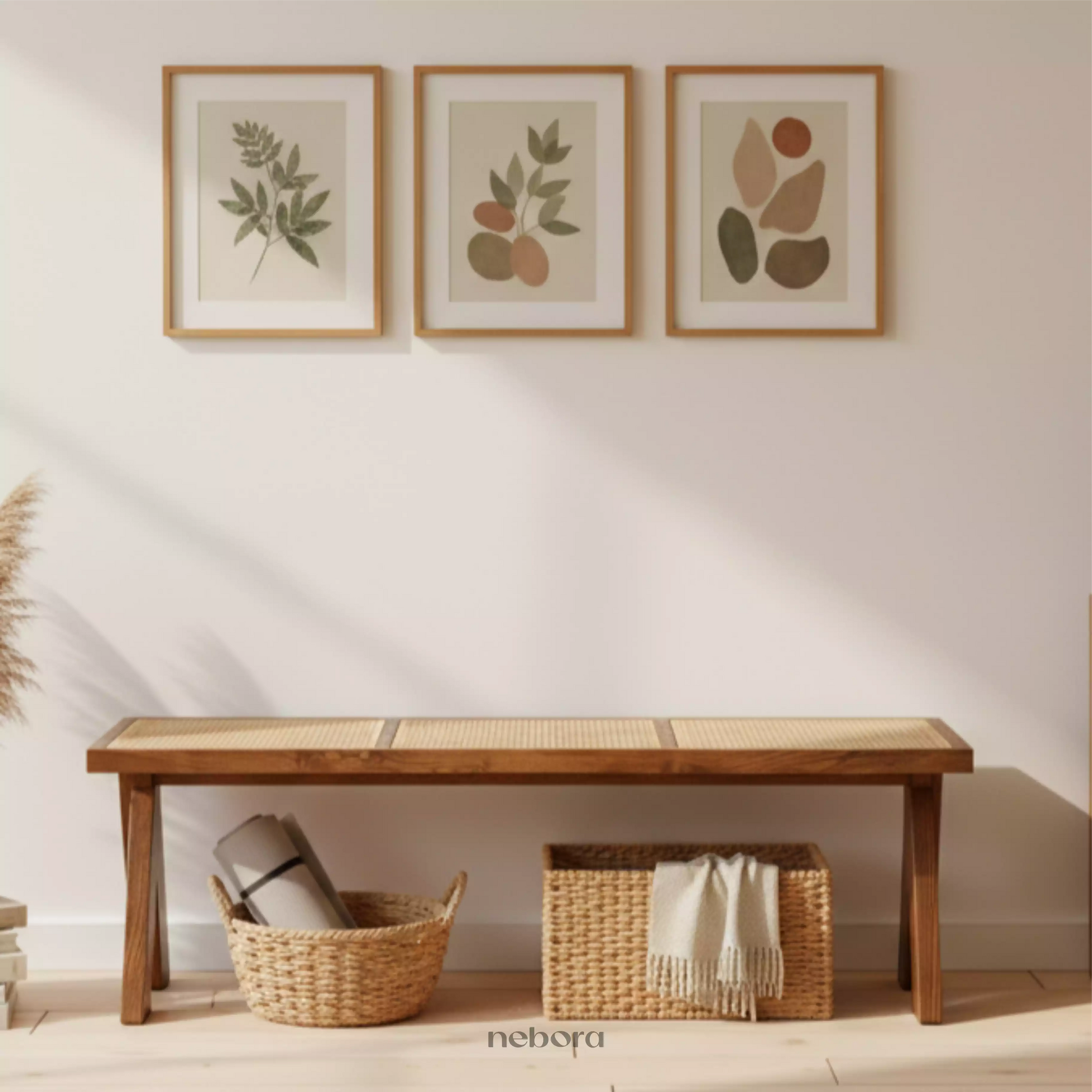Homage Pierre Jeanneret Kyoto Bench | Benches - Nebora