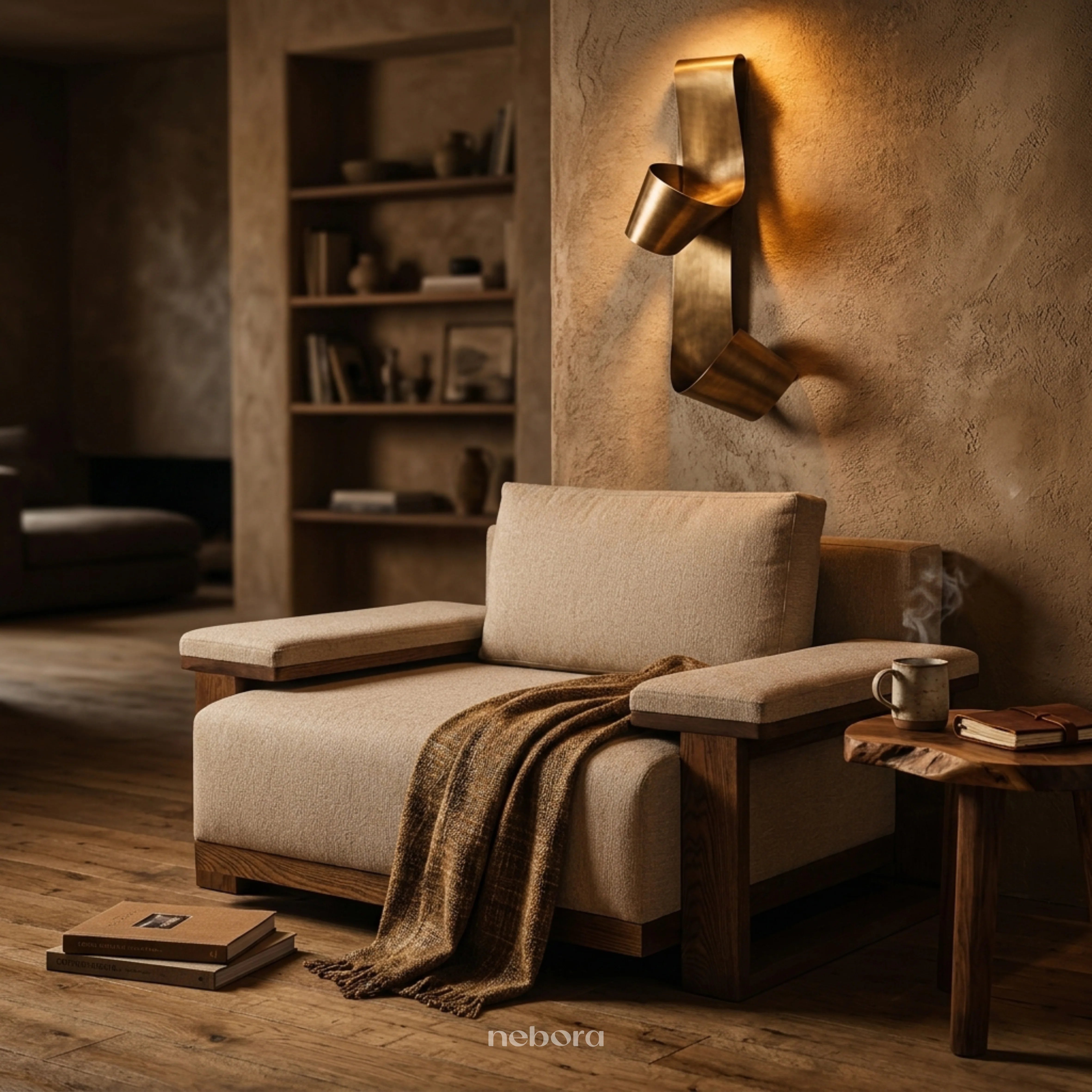 Kanso Single Seater Sofa | Sofas - Nebora