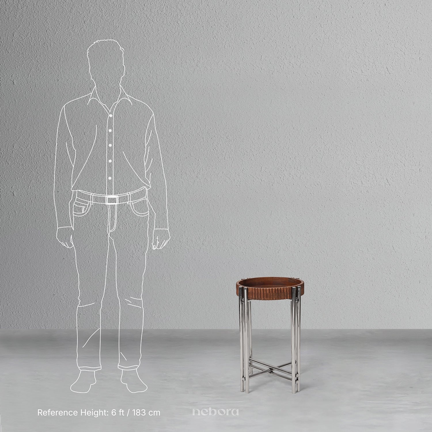 Corvus Side Table | Side Tables - Nebora