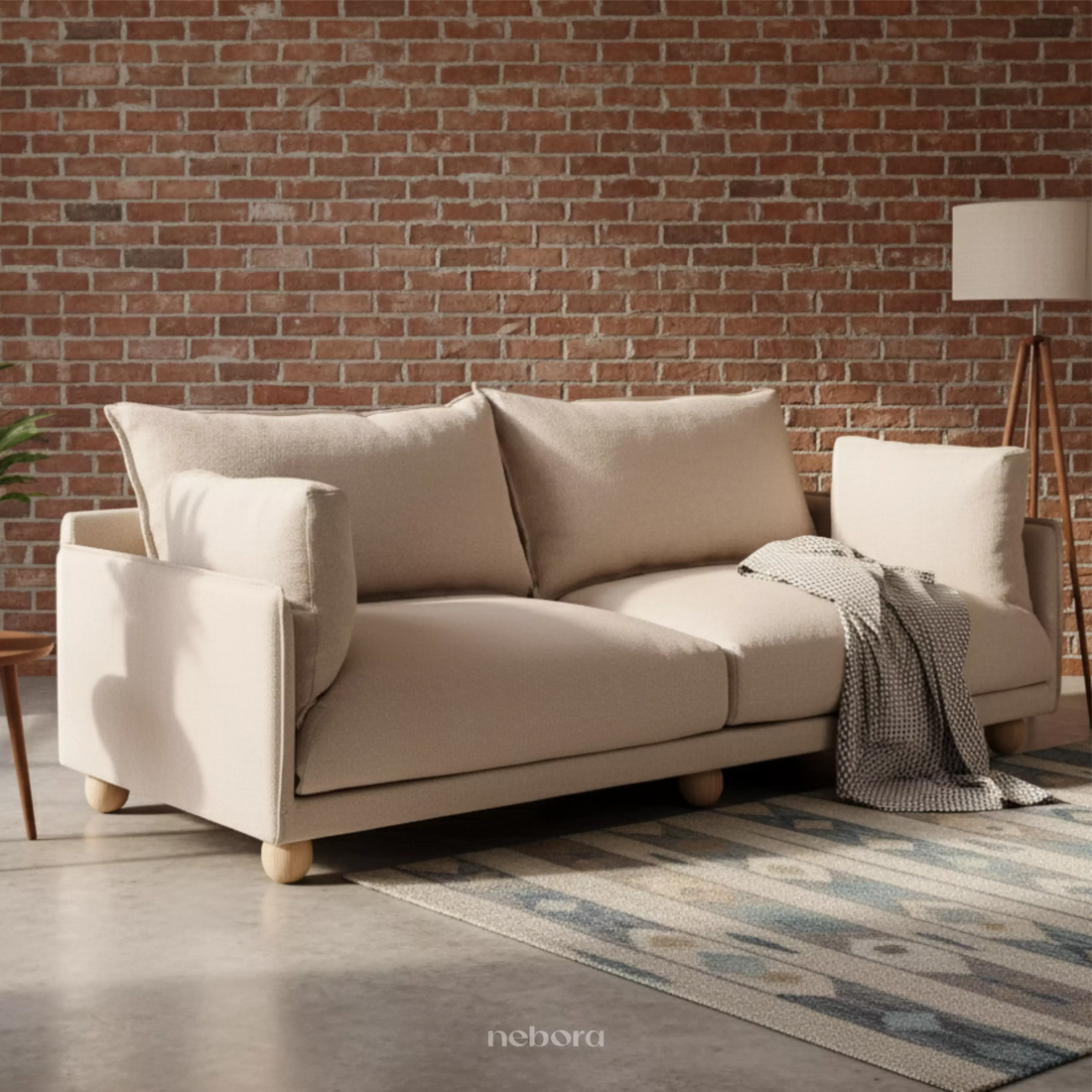 Aura 3-Seater Super Sofa | Sofas - Nebora