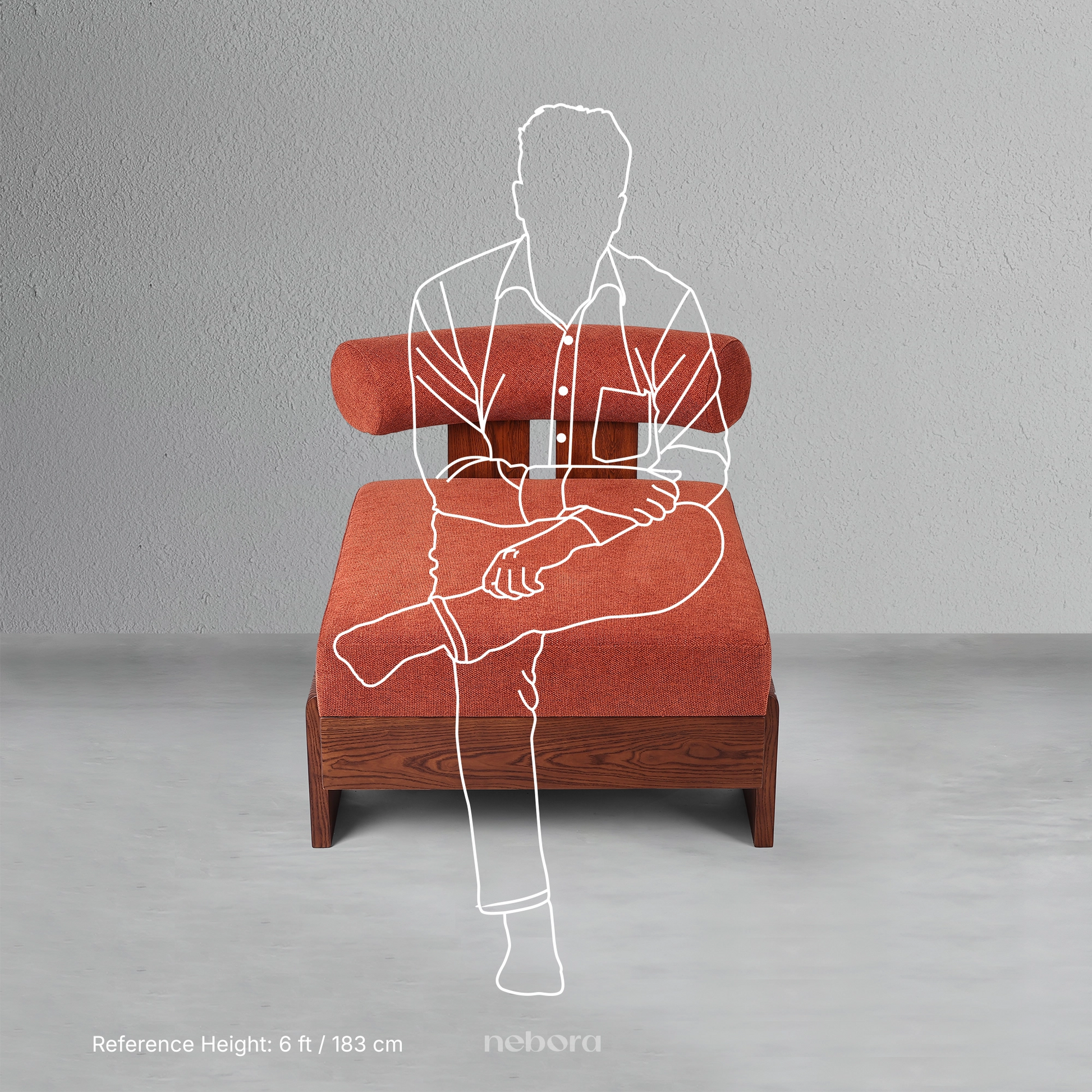 Ridge Lounge Chair | Sofas - Nebora