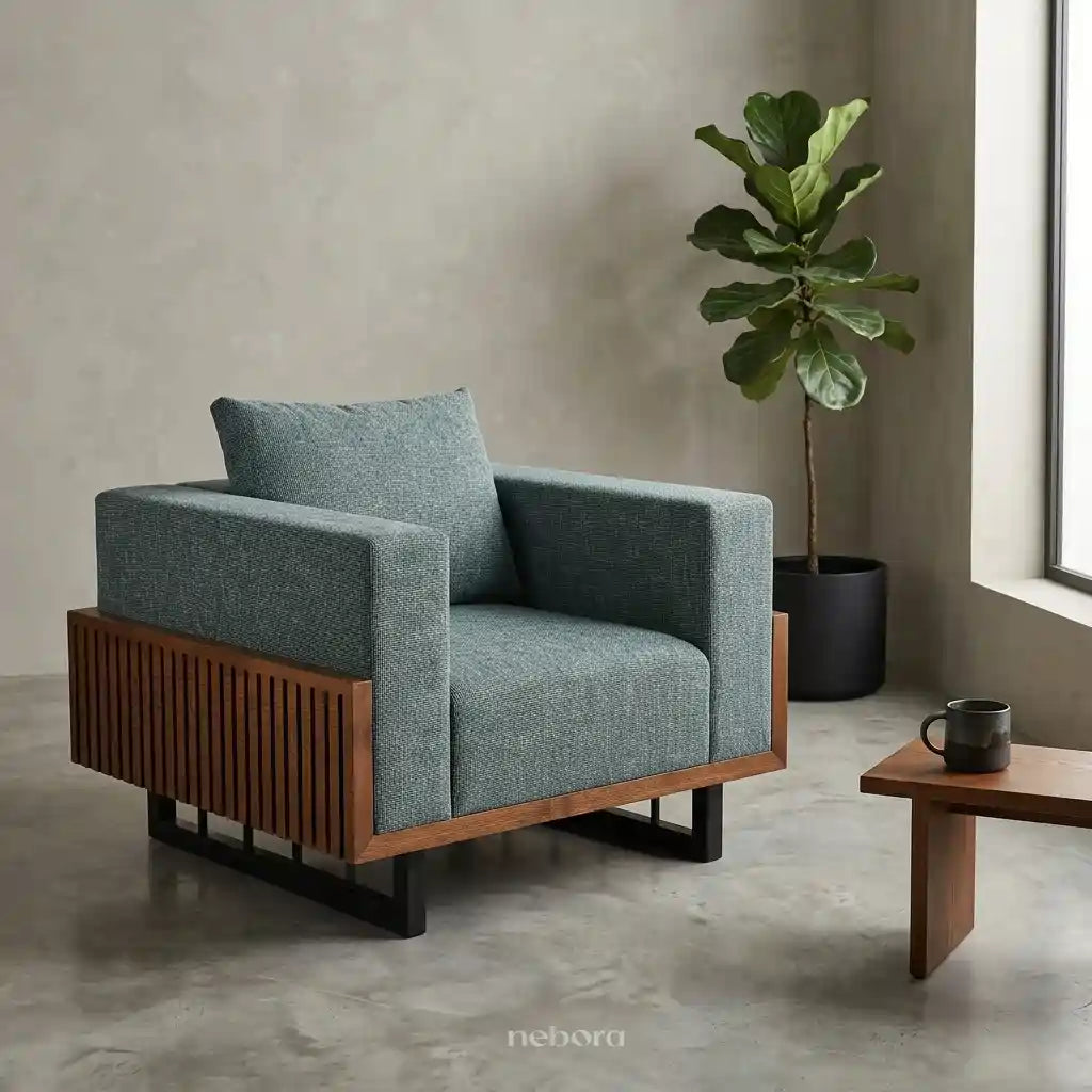 Brooks Single Seater Sofa | Sofas - Nebora