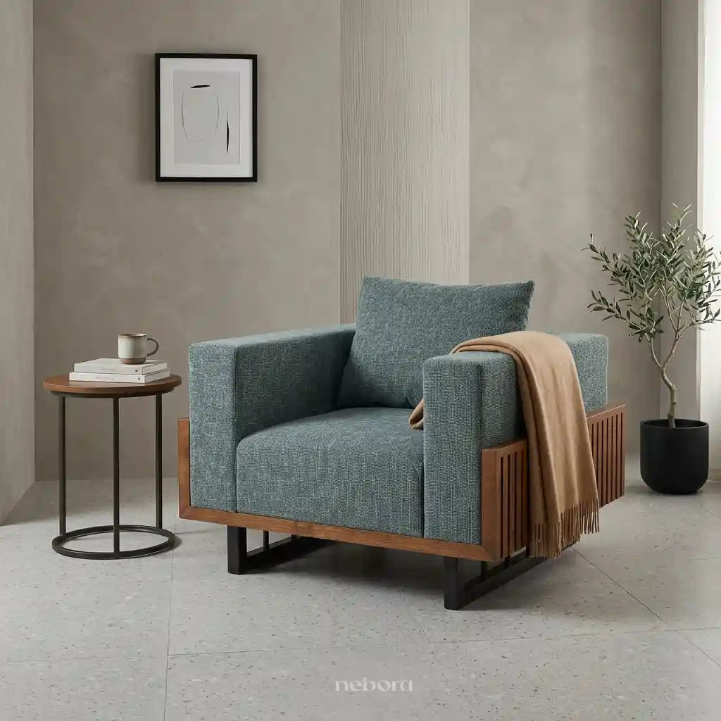 Brooks Single Seater Sofa | Sofas - Nebora