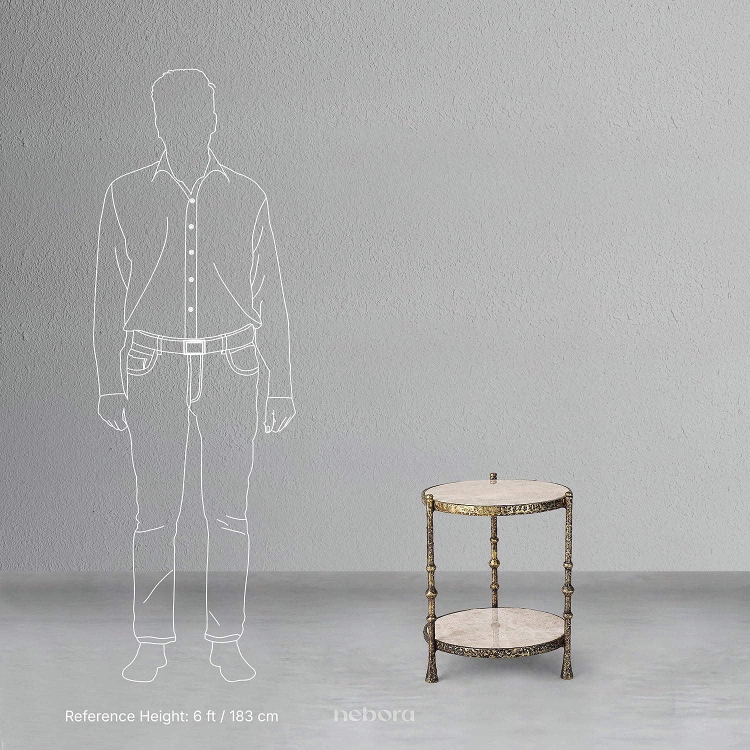Imperial Side Table | Side Tables - Nebora