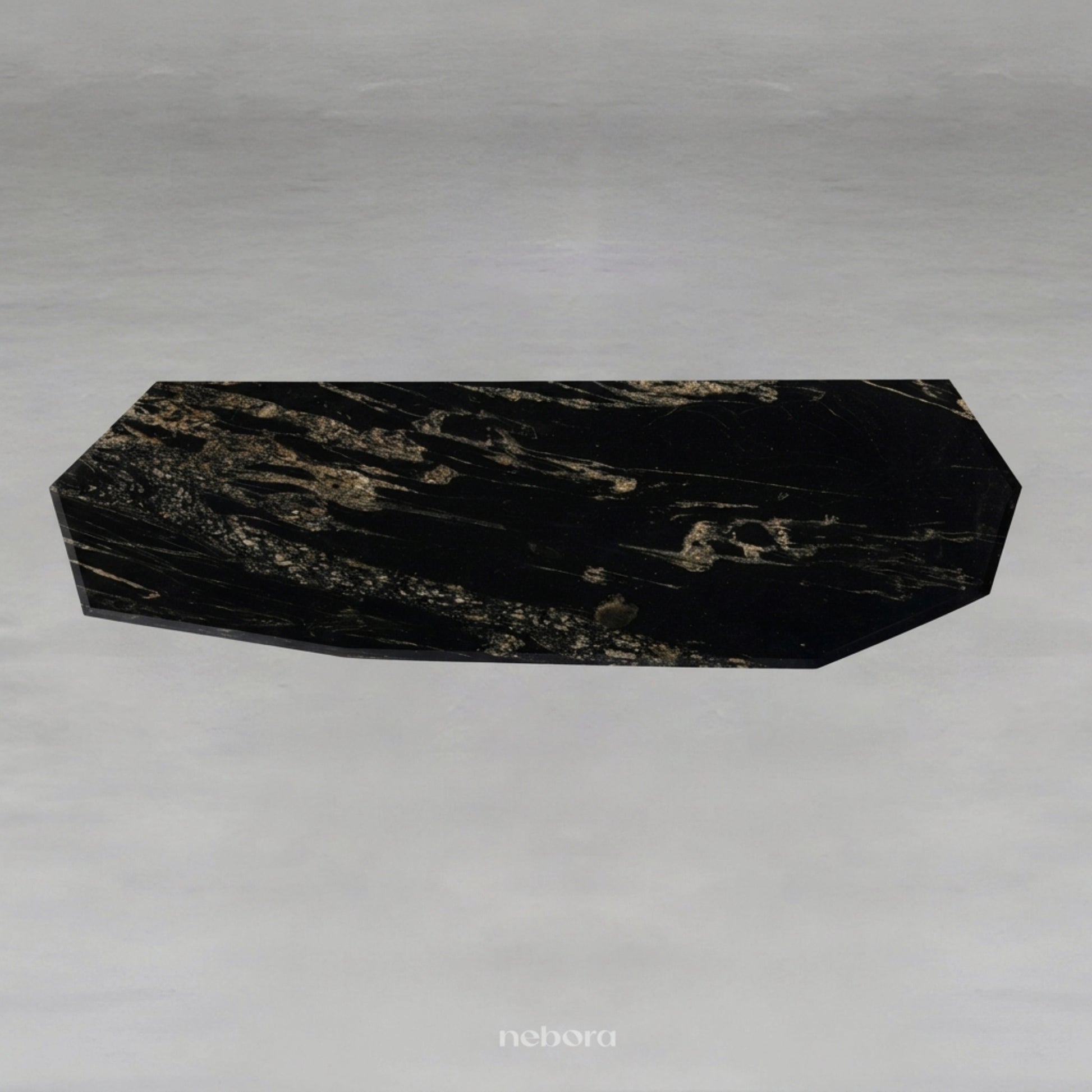 Facet Marble Console Table | Consoles - Nebora