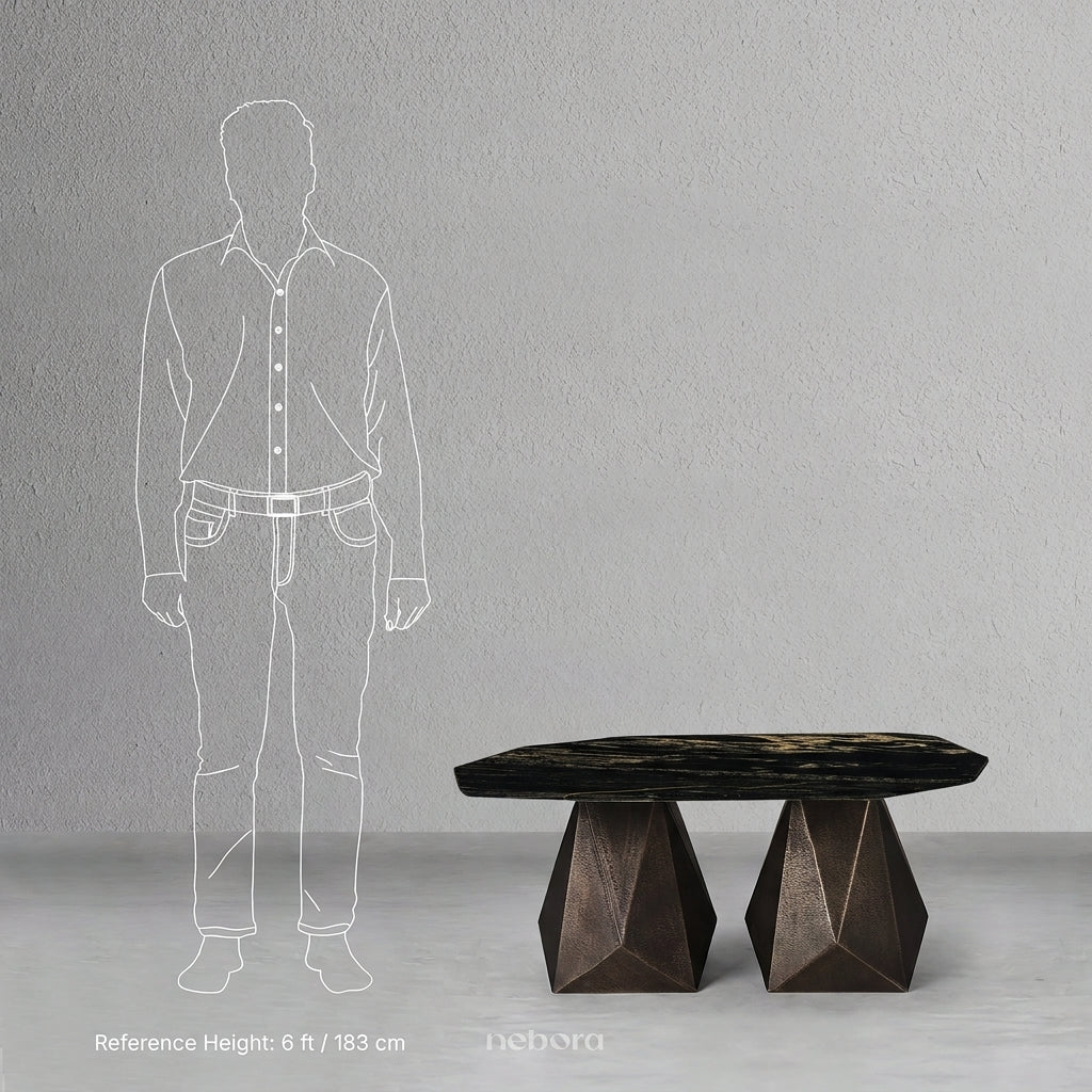 Facet Marble Coffee Table | Coffee Tables - Nebora
