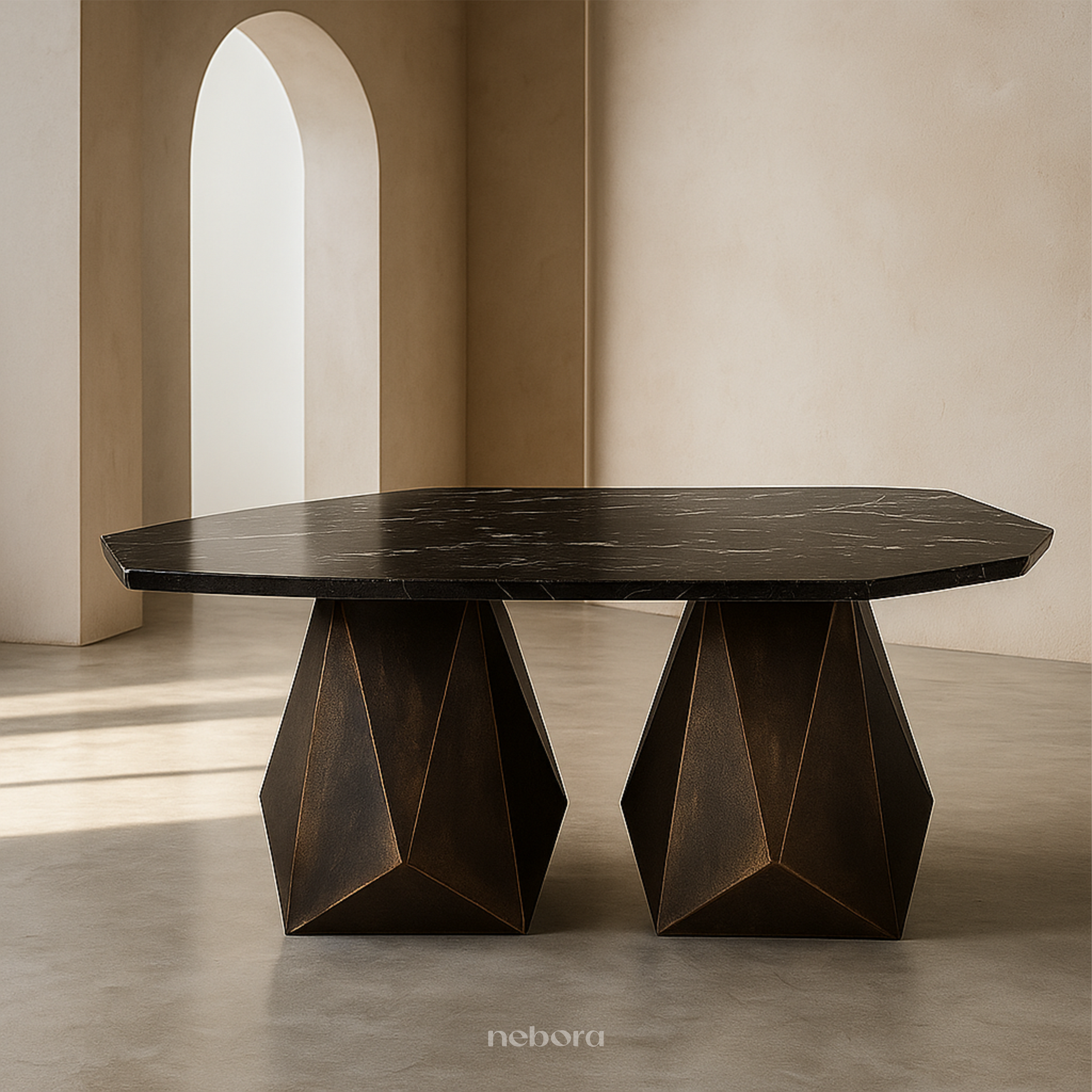 Facet Coffee Table Marble