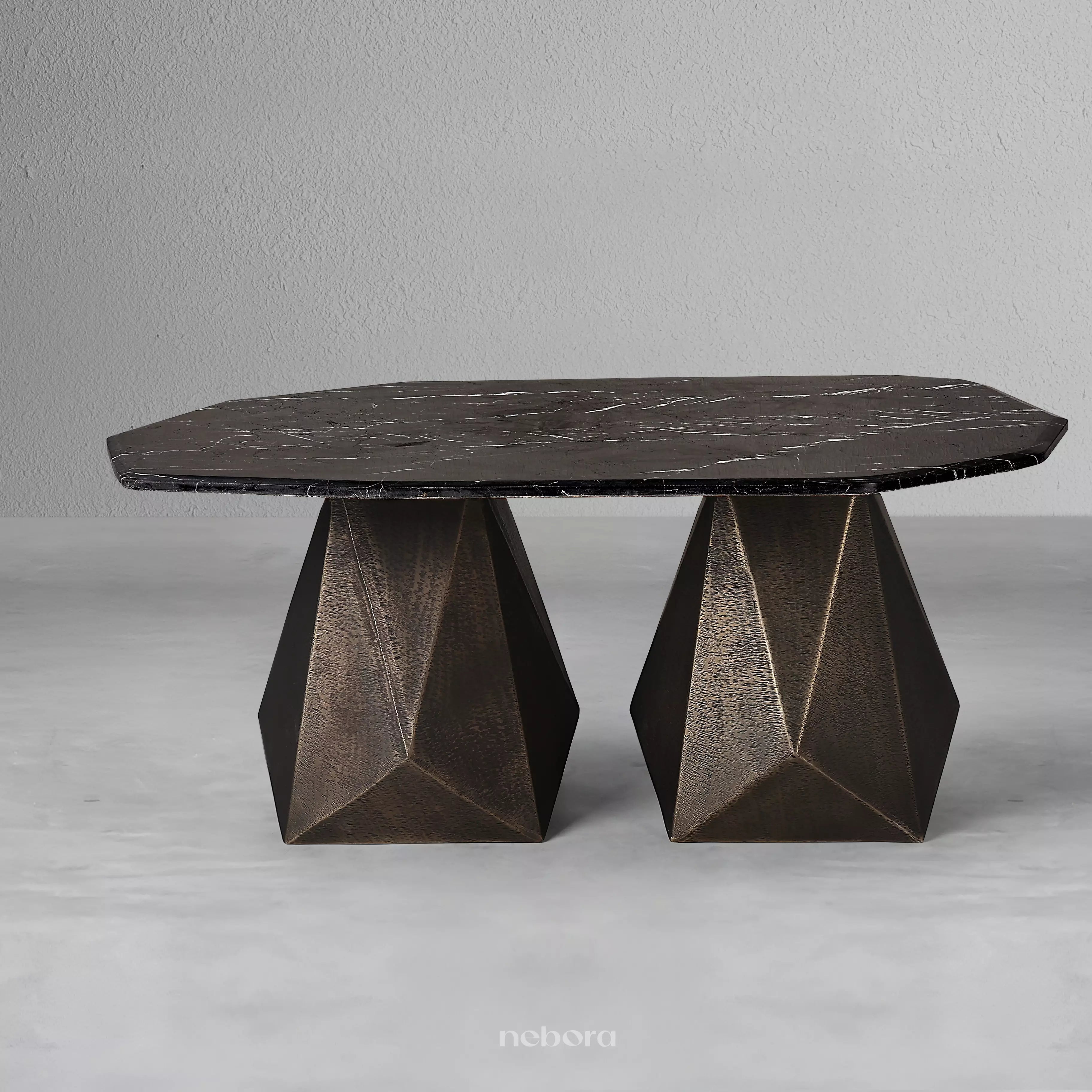 Facet Coffee Table Marble