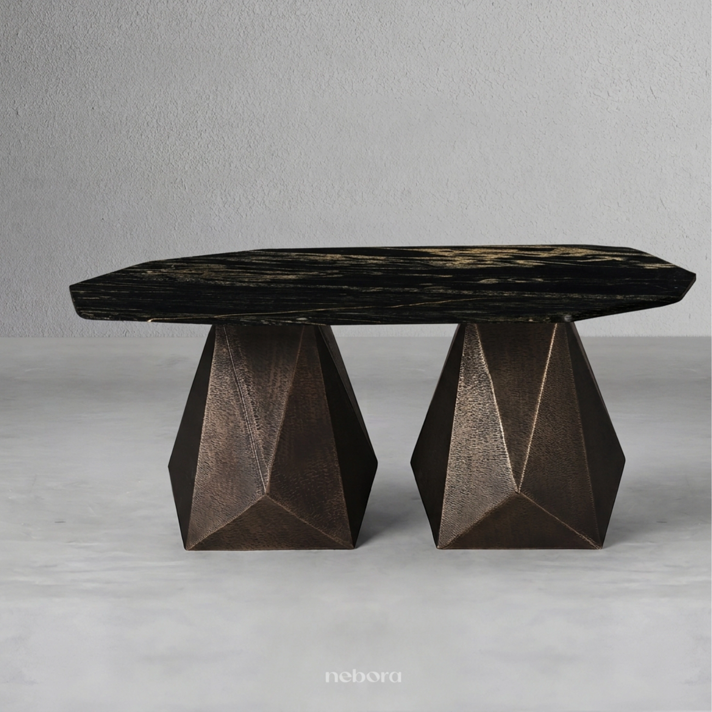 Facet Marble Coffee Table | Coffee Tables - Nebora