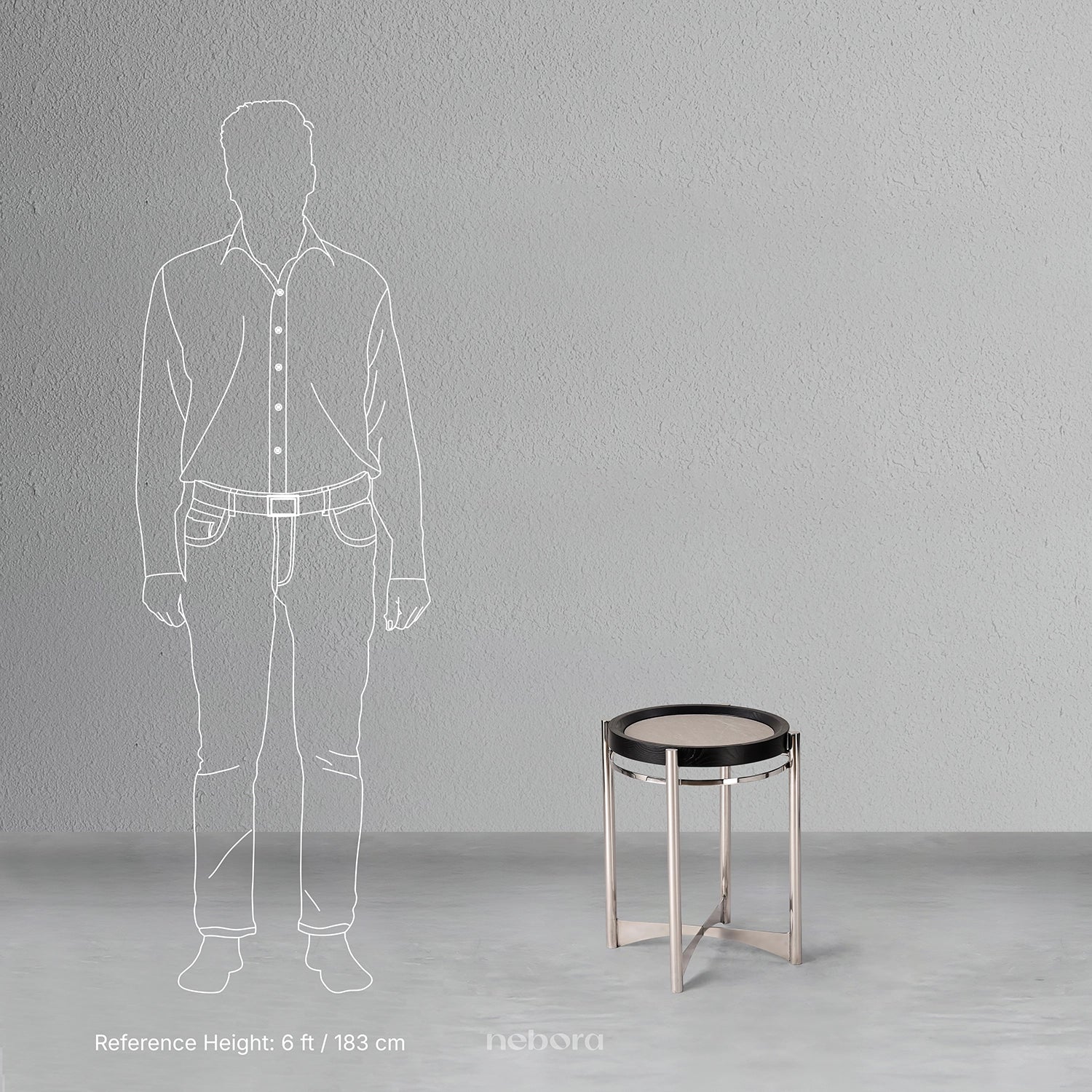 Calista Side Table | Side Tables - Nebora