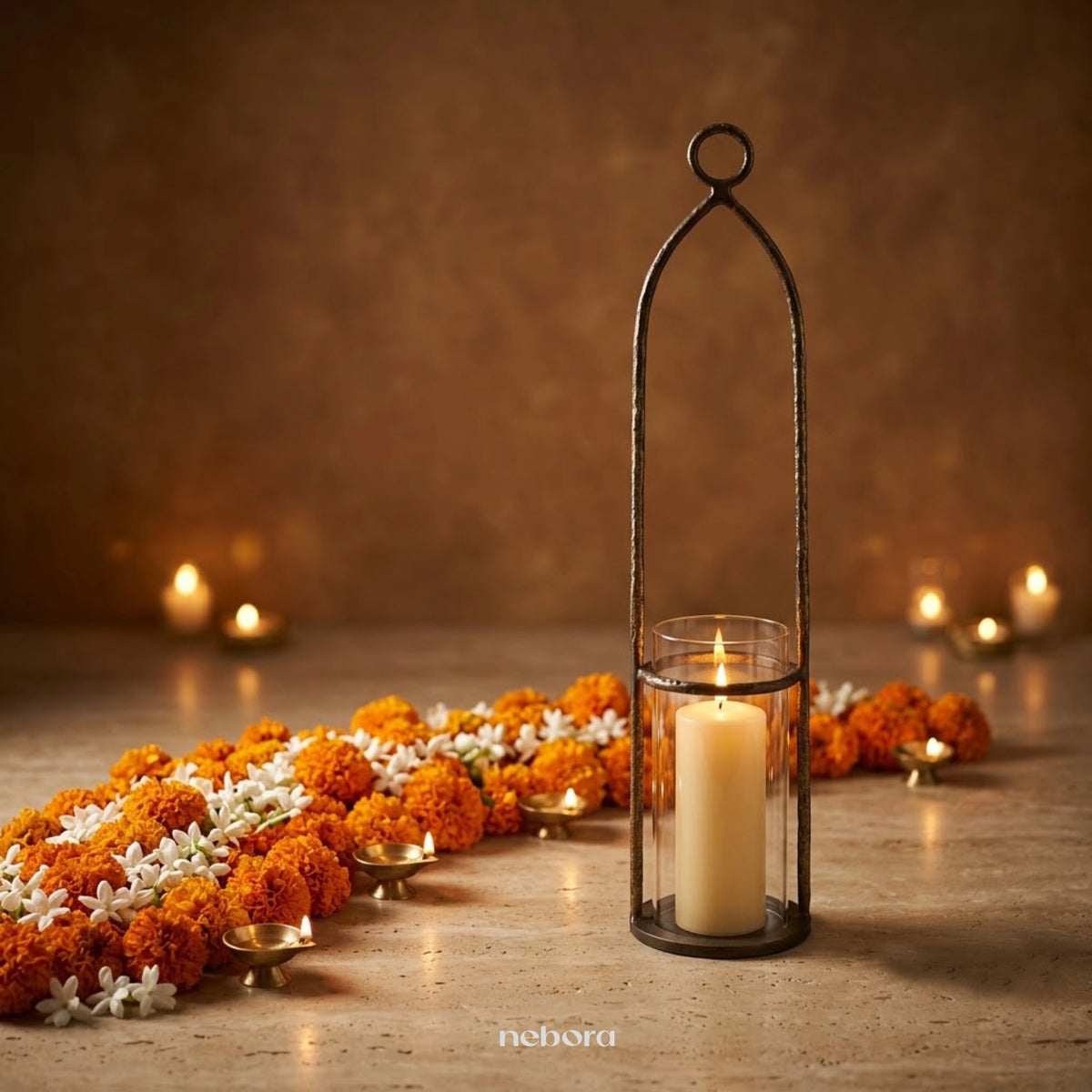 Gothic Arch Lantern L | Lanterns & Candle Holders - Nebora