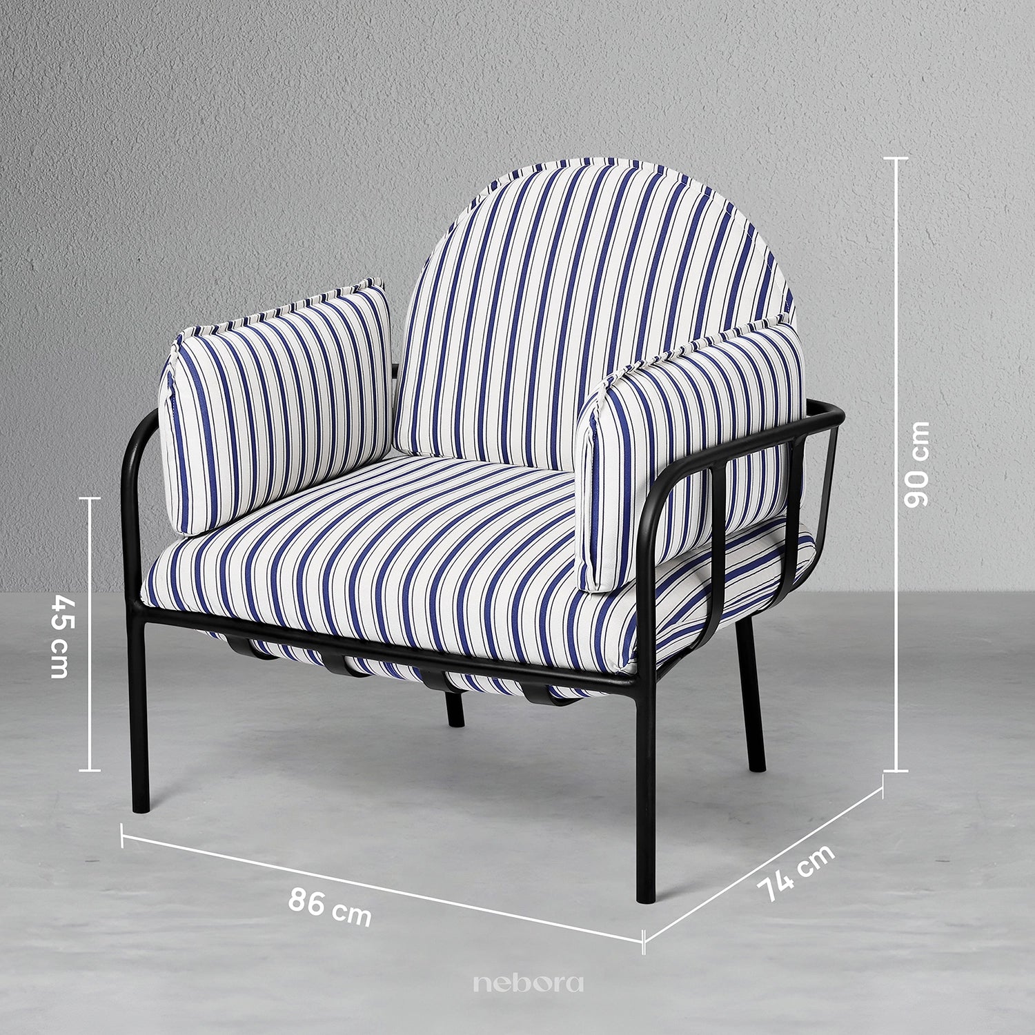 Como Outdoor Lounge Chair | Sofas - Nebora