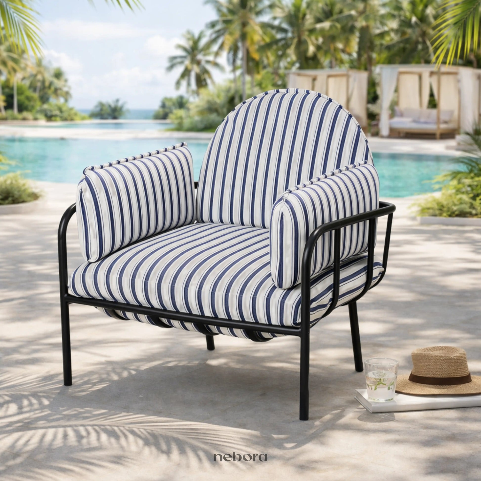 Como Outdoor Lounge Chair | Sofas - Nebora