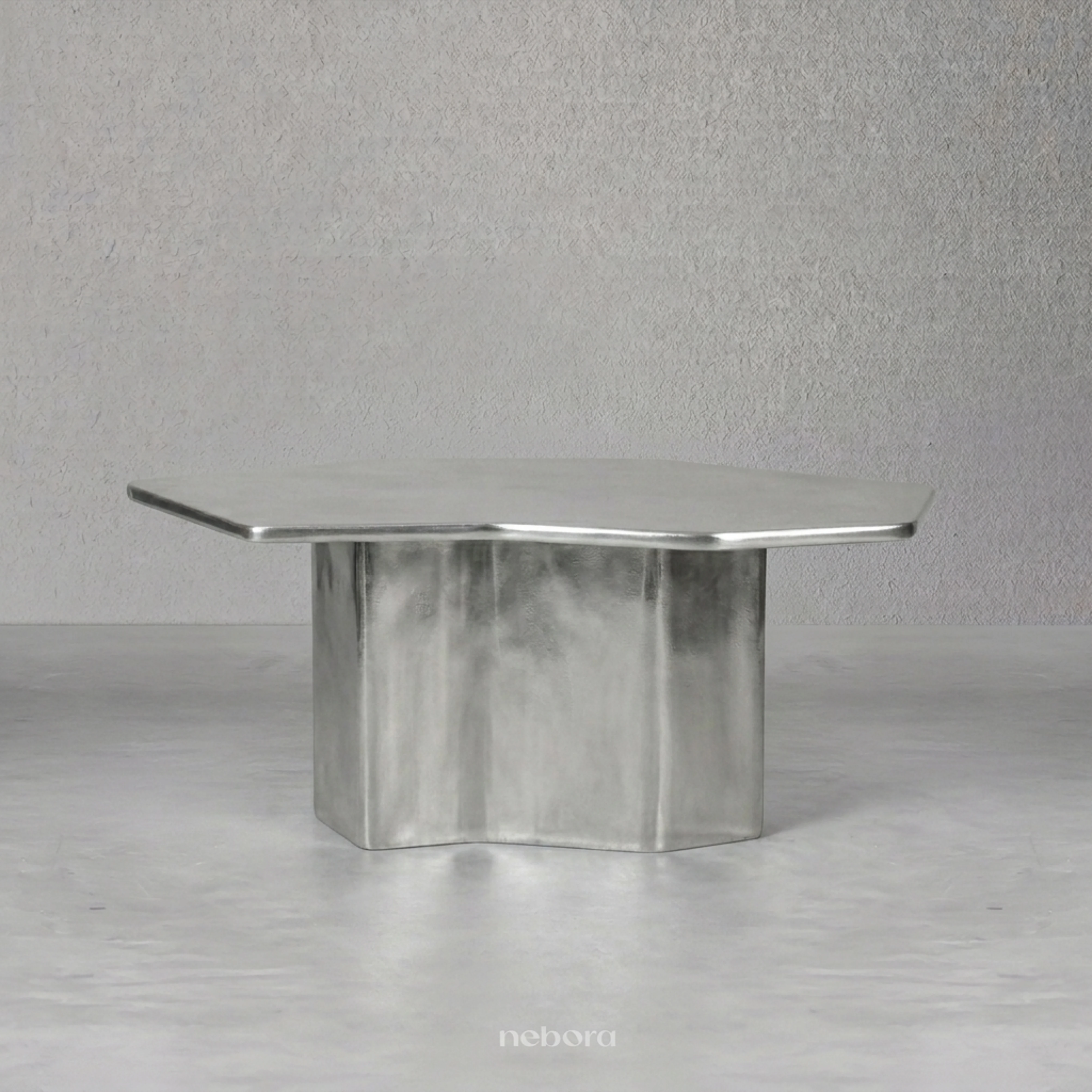 Stela Coffee Table Silver | Coffee Tables - Nebora