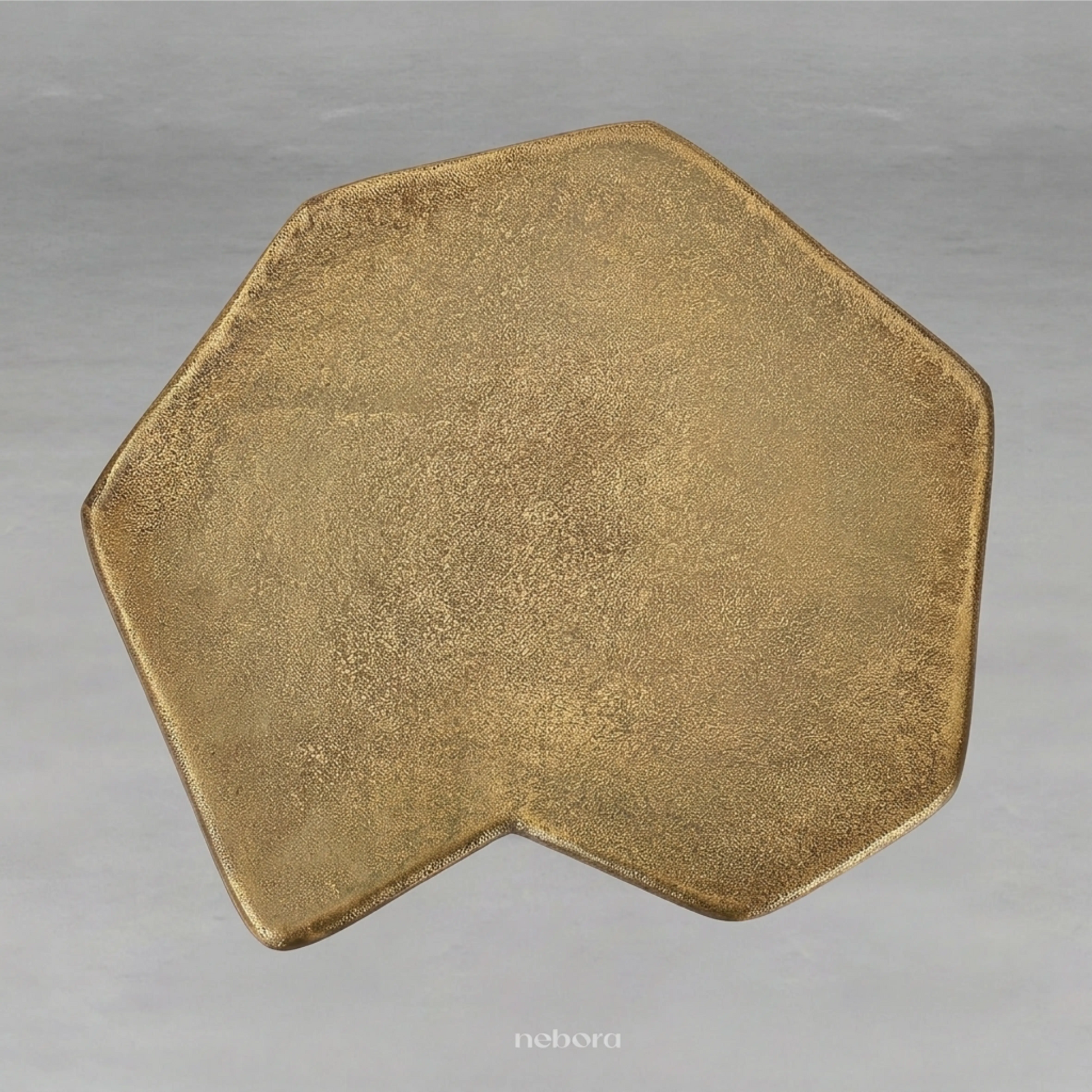 Stela Side Table Gold | Side Tables - Nebora