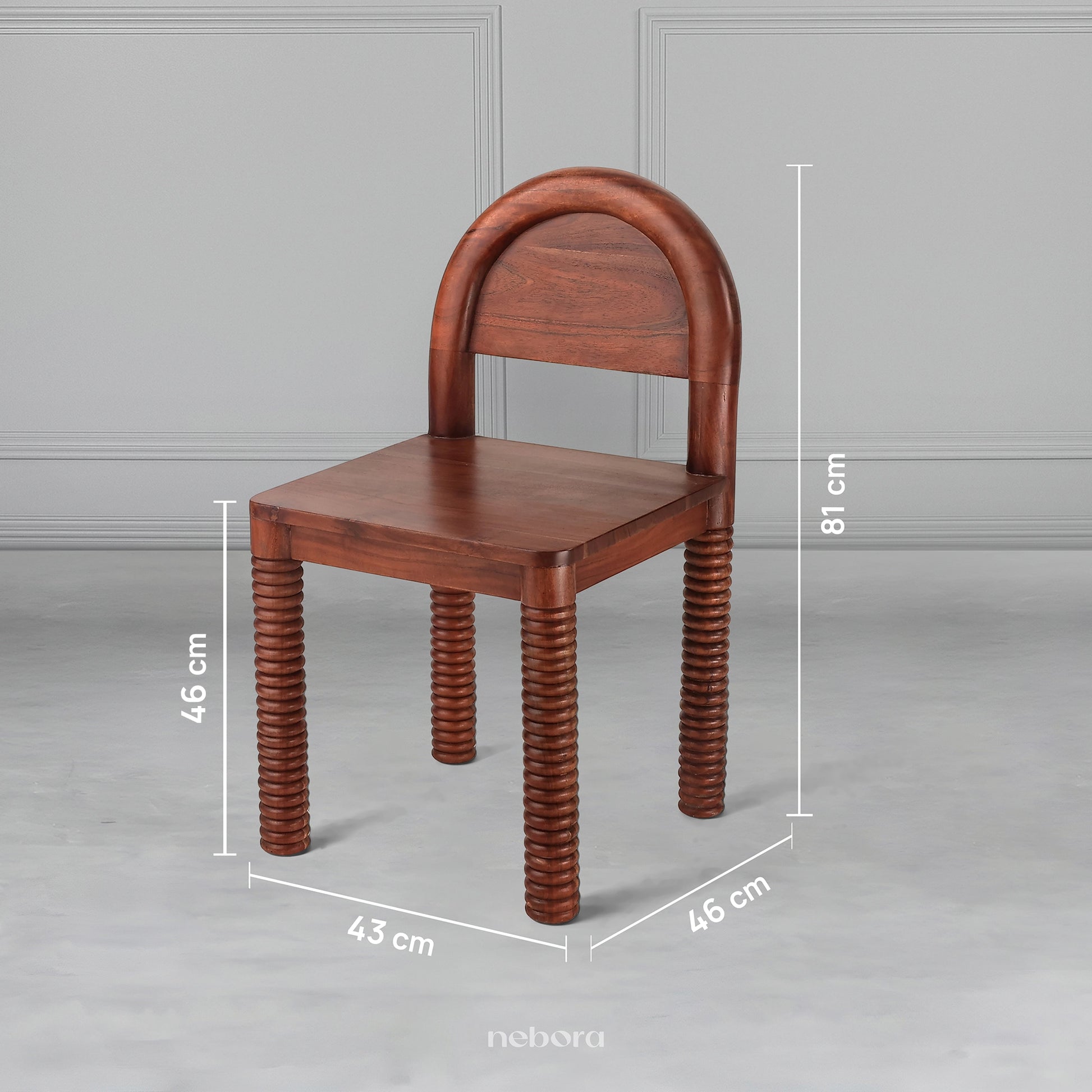 Column Rib Dining Chair | Chair - Nebora