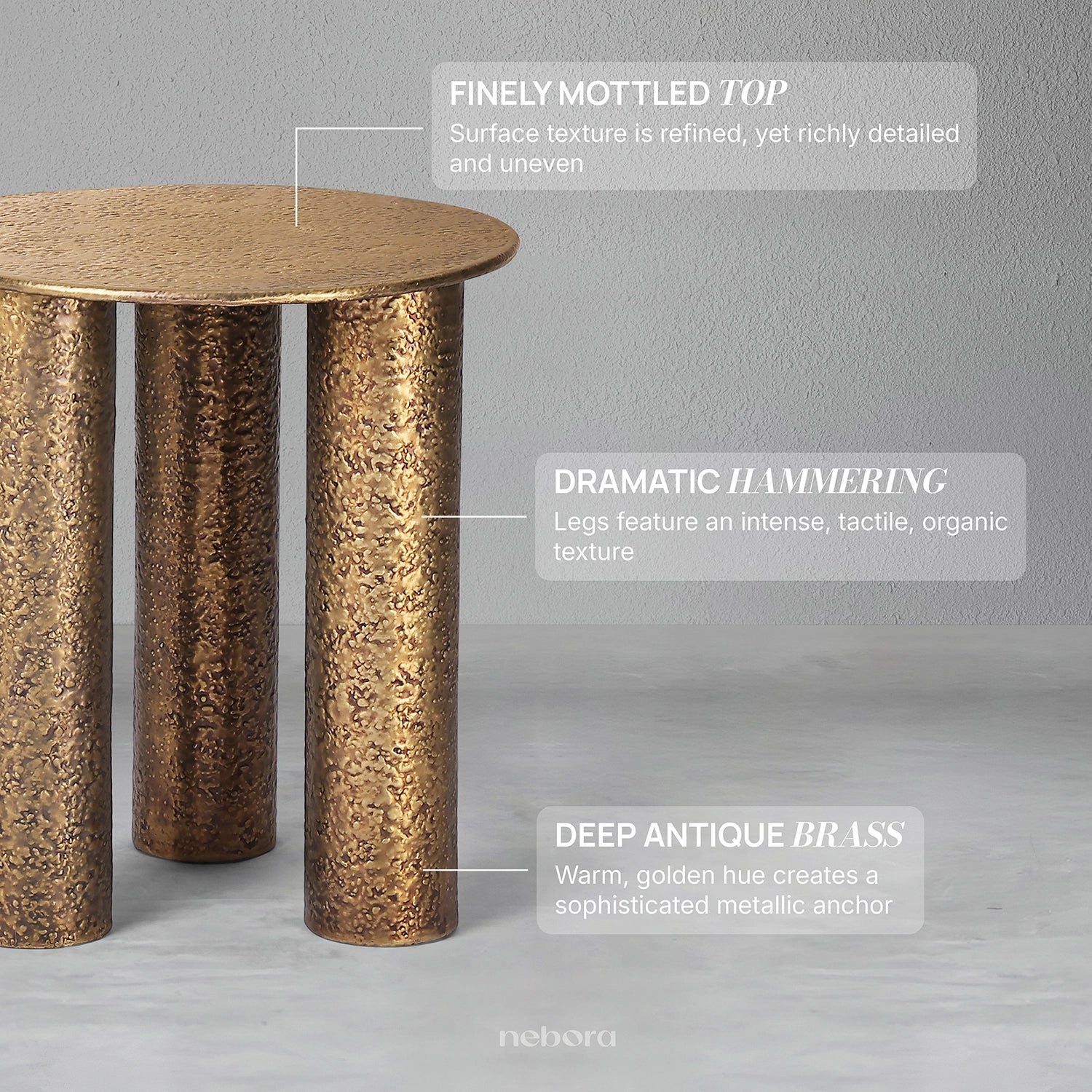 Triton Side Table | Side Tables - Nebora