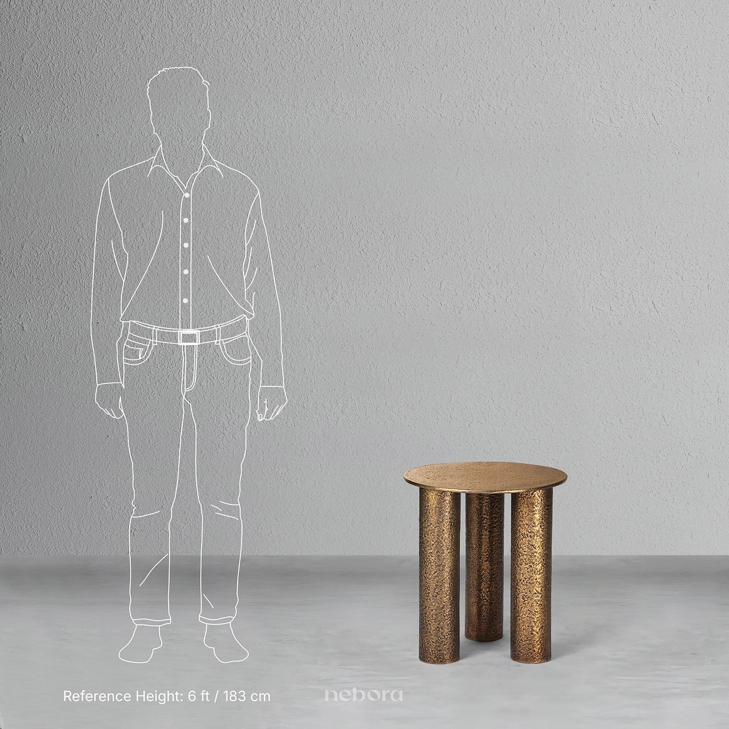 Triton Side Table | Side Tables - Nebora