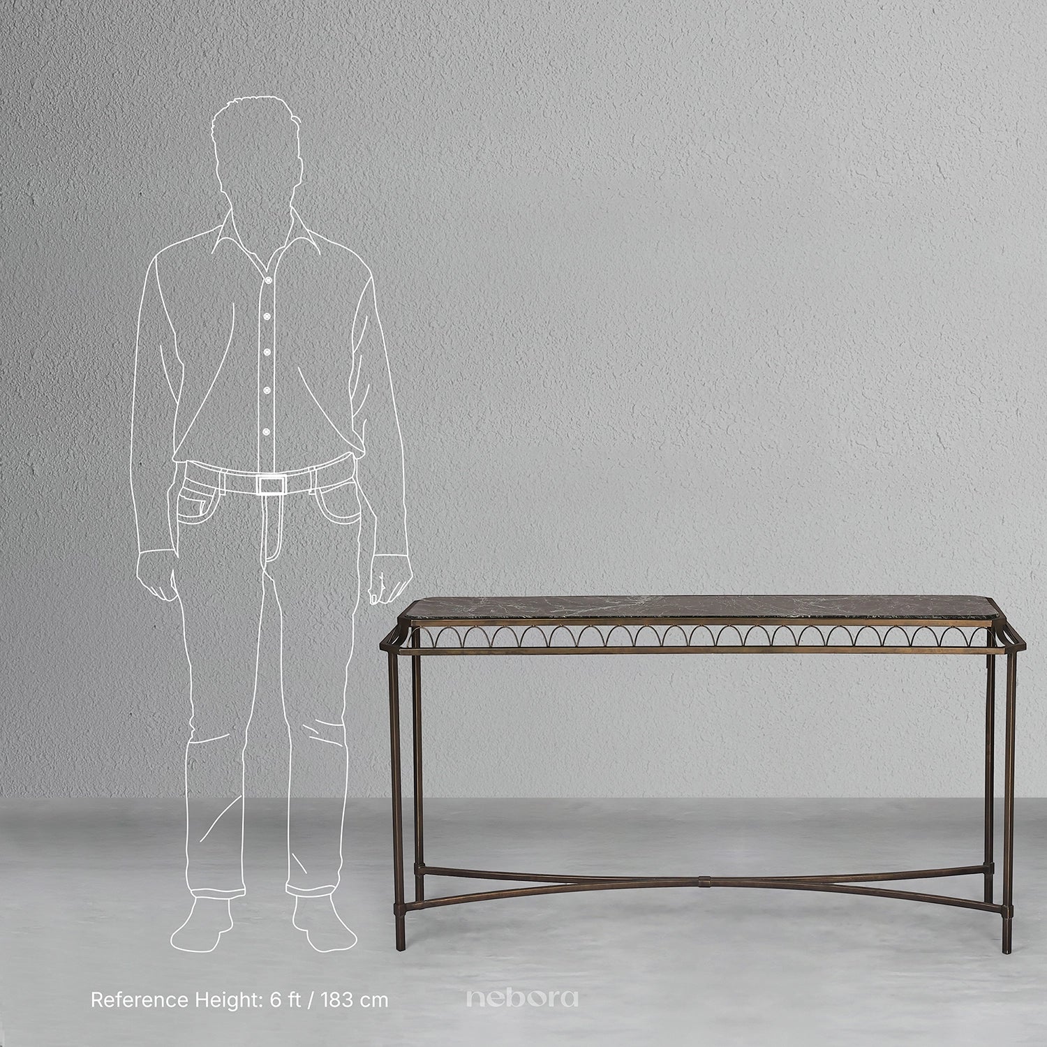 Helios Console Table | Consoles - Nebora