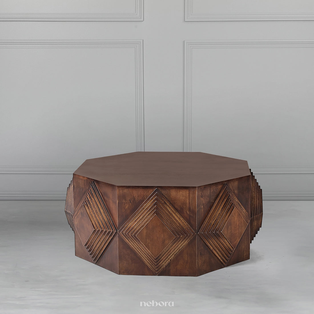 Geo Carve Coffee Table