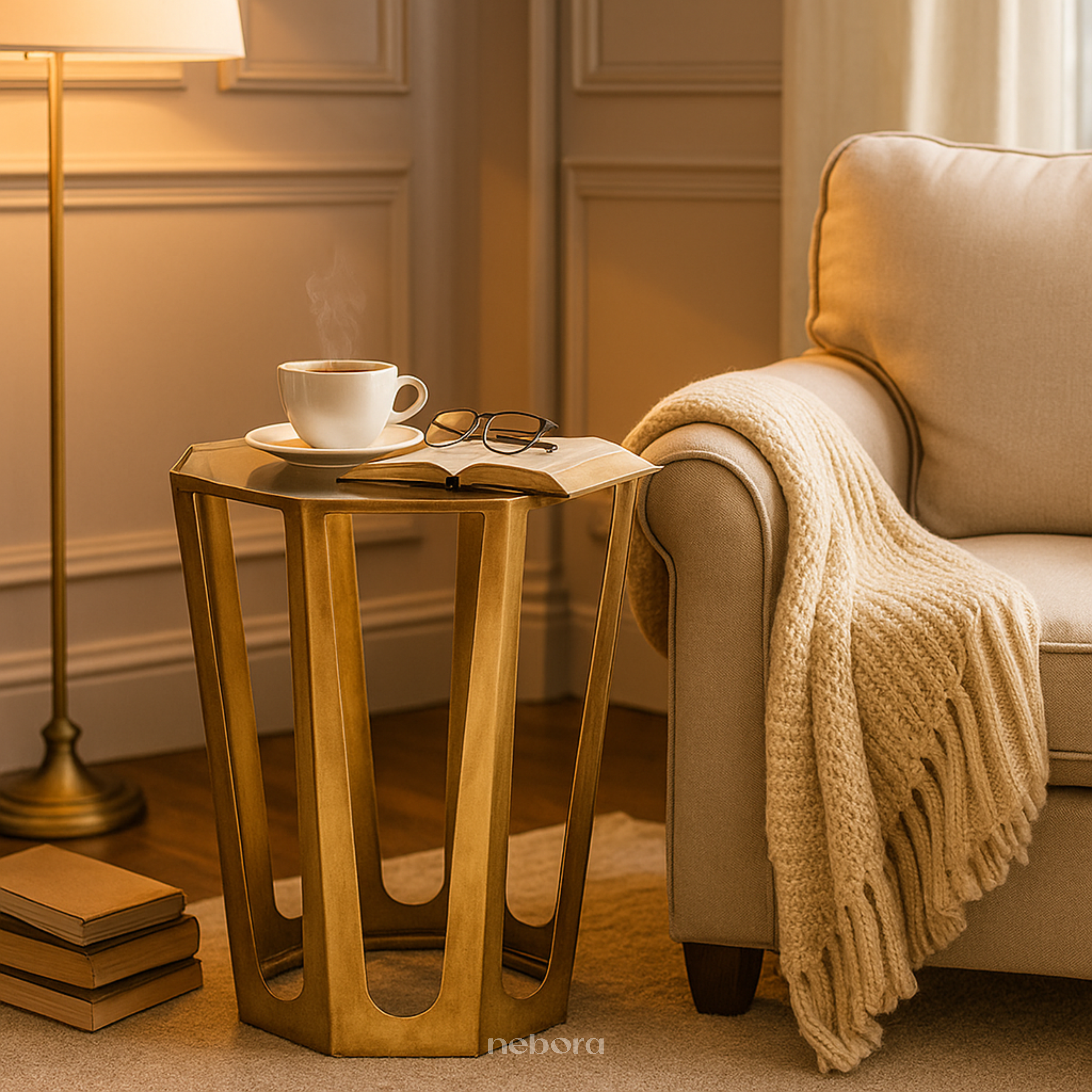 Luxe Octa Side Table