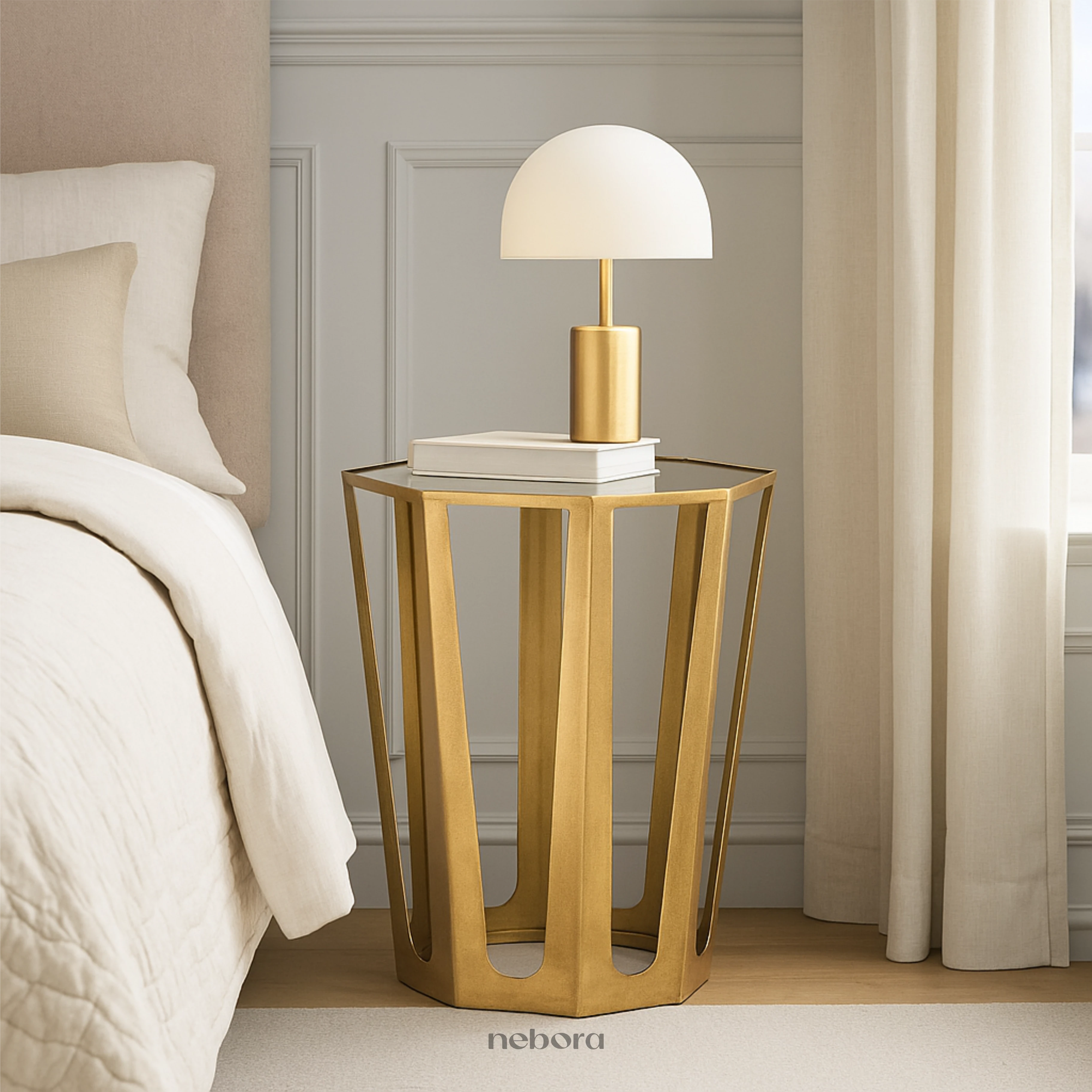 Luxe Octa Side Table