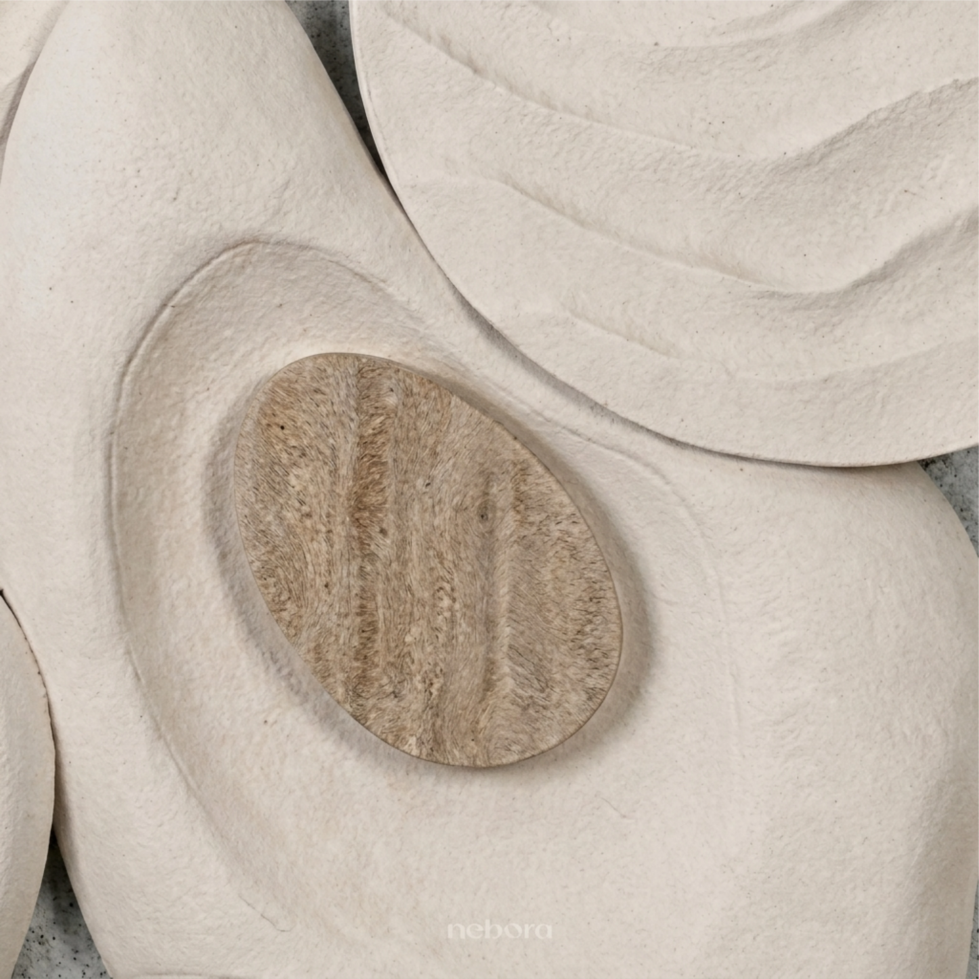 Tessera Wall Art Beige | Wall Arts - Nebora