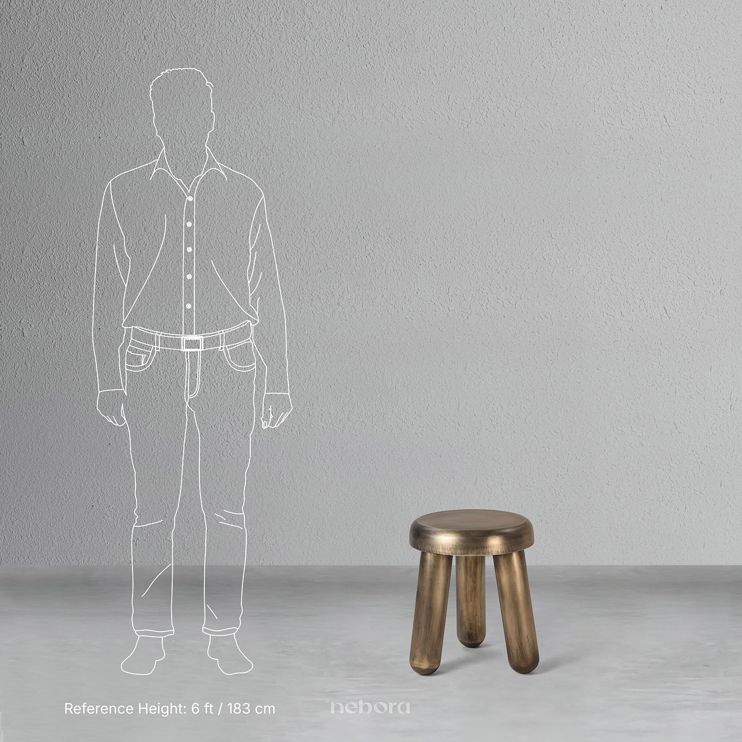 Pachy Stool / Side Table | Side Tables - Nebora
