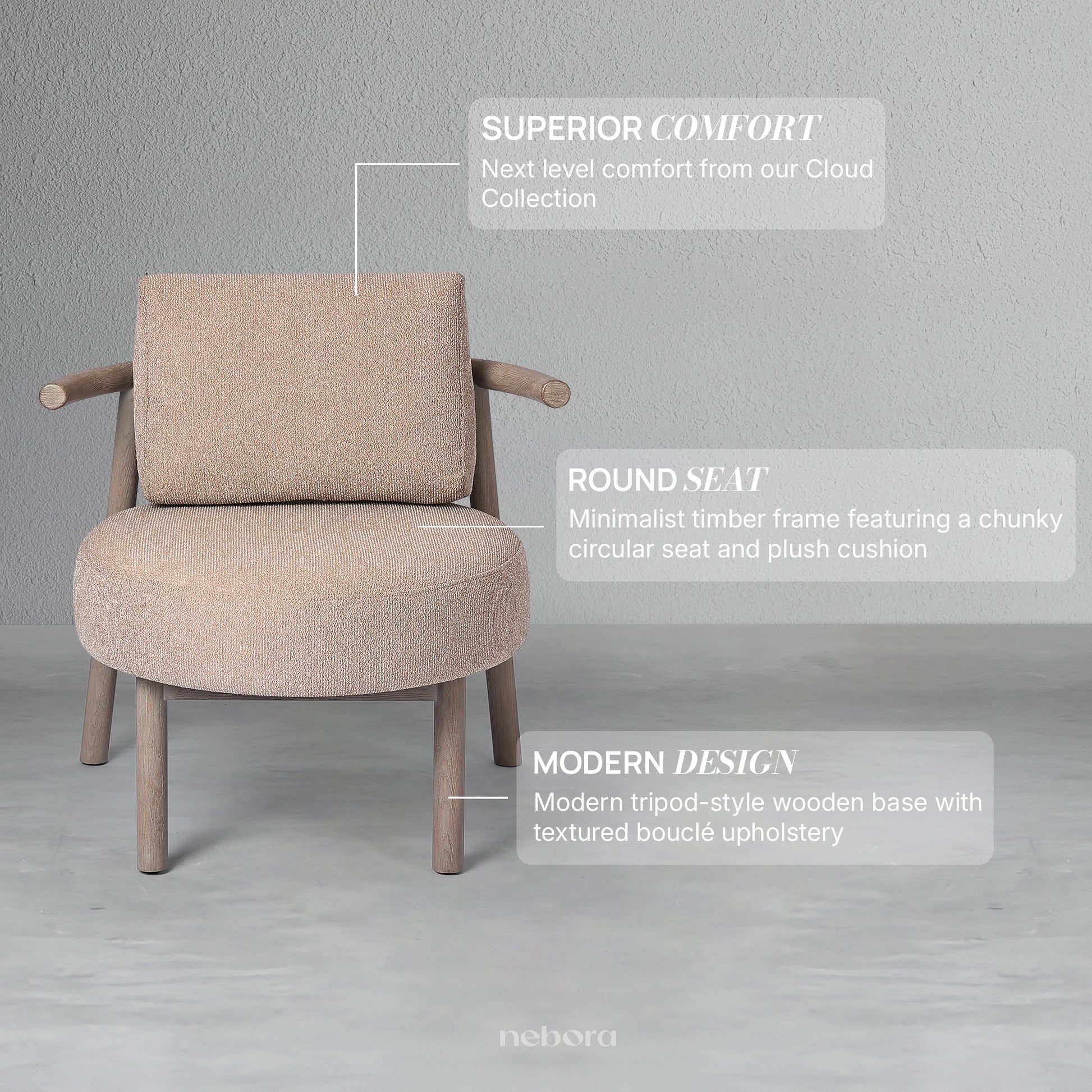 Cloud Lounge Chair | Chair - Nebora