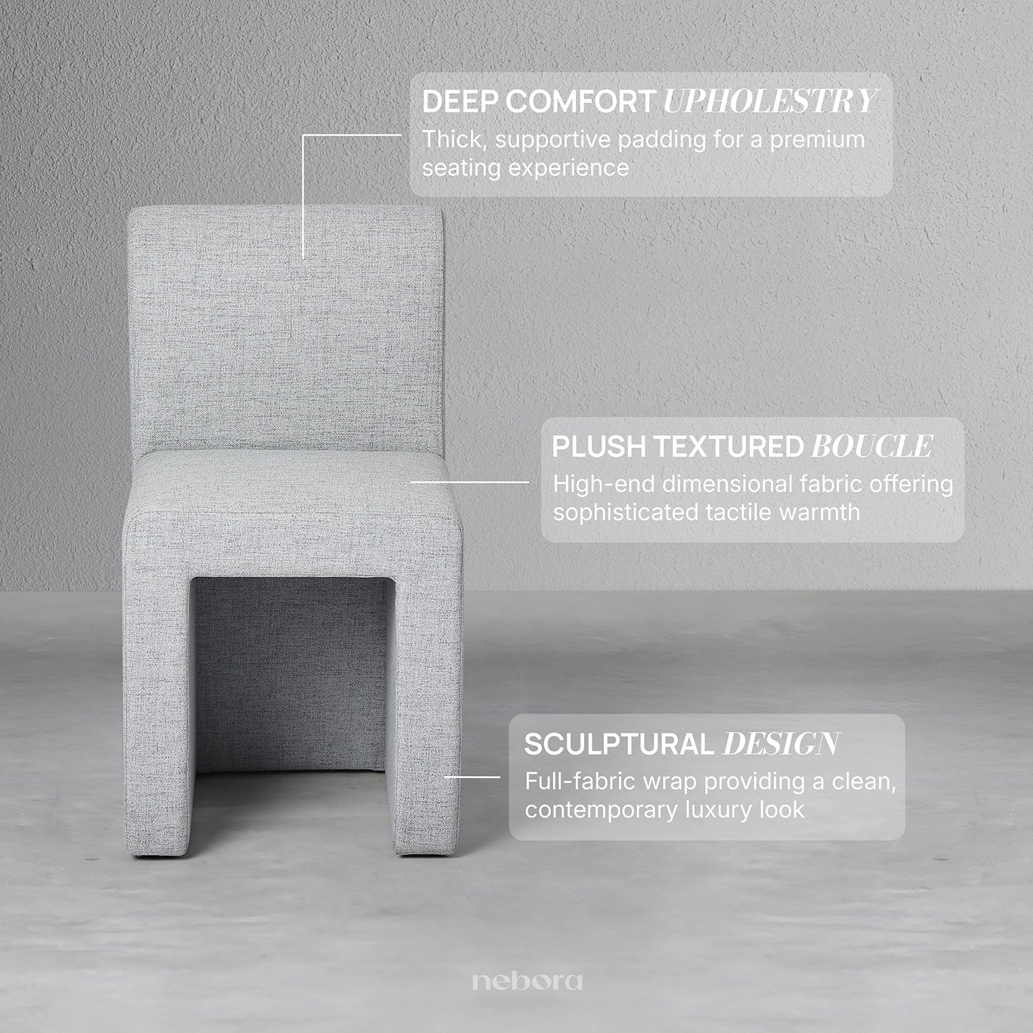 Monolith Chair | Chair - Nebora