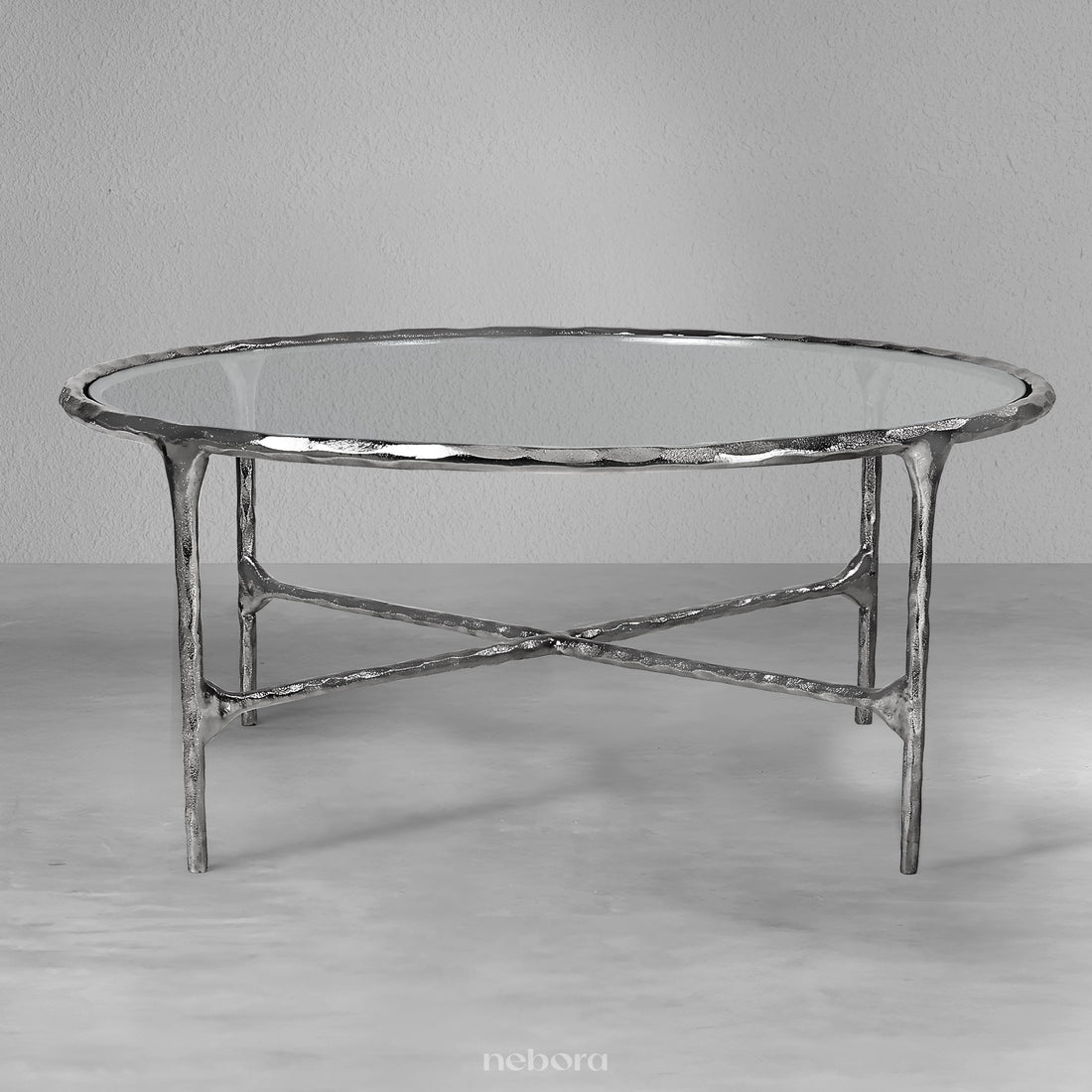 Lunar Hammered Coffee Table