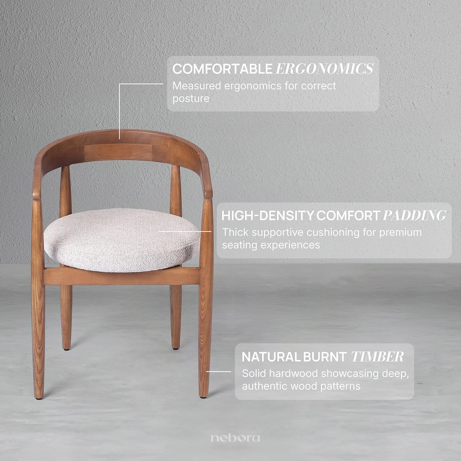 Kanso Chair | Chair - Nebora