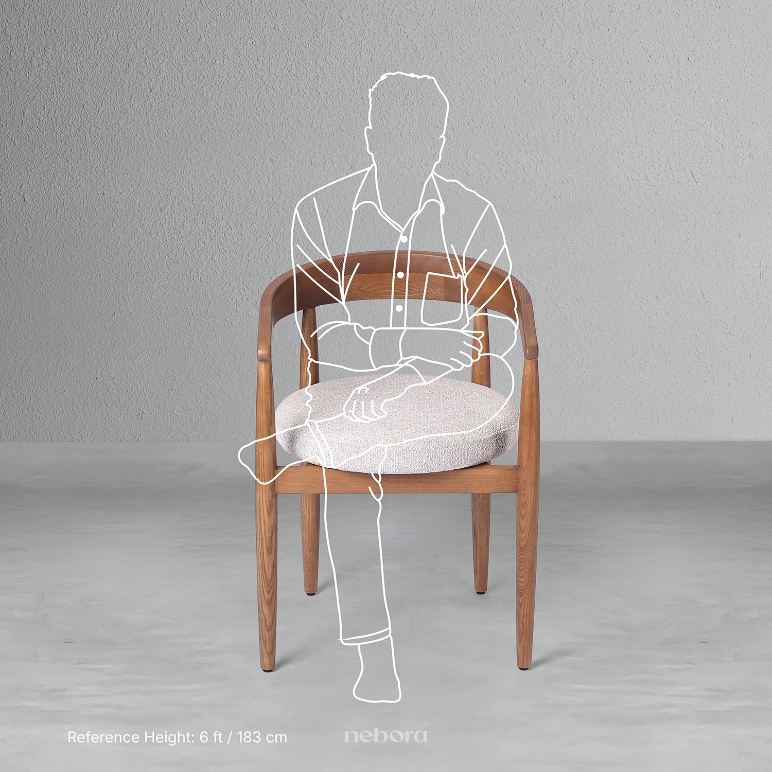 Kanso Chair | Chair - Nebora