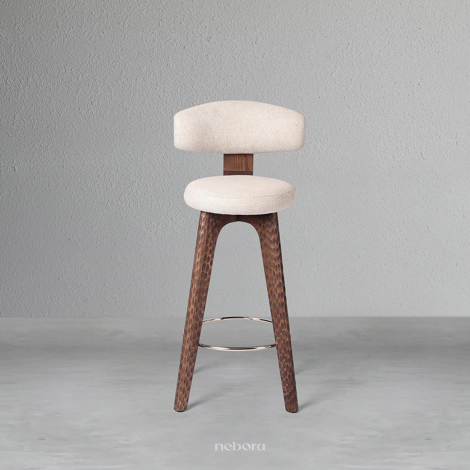 Halo Chiseled High Chair | Chair - Nebora