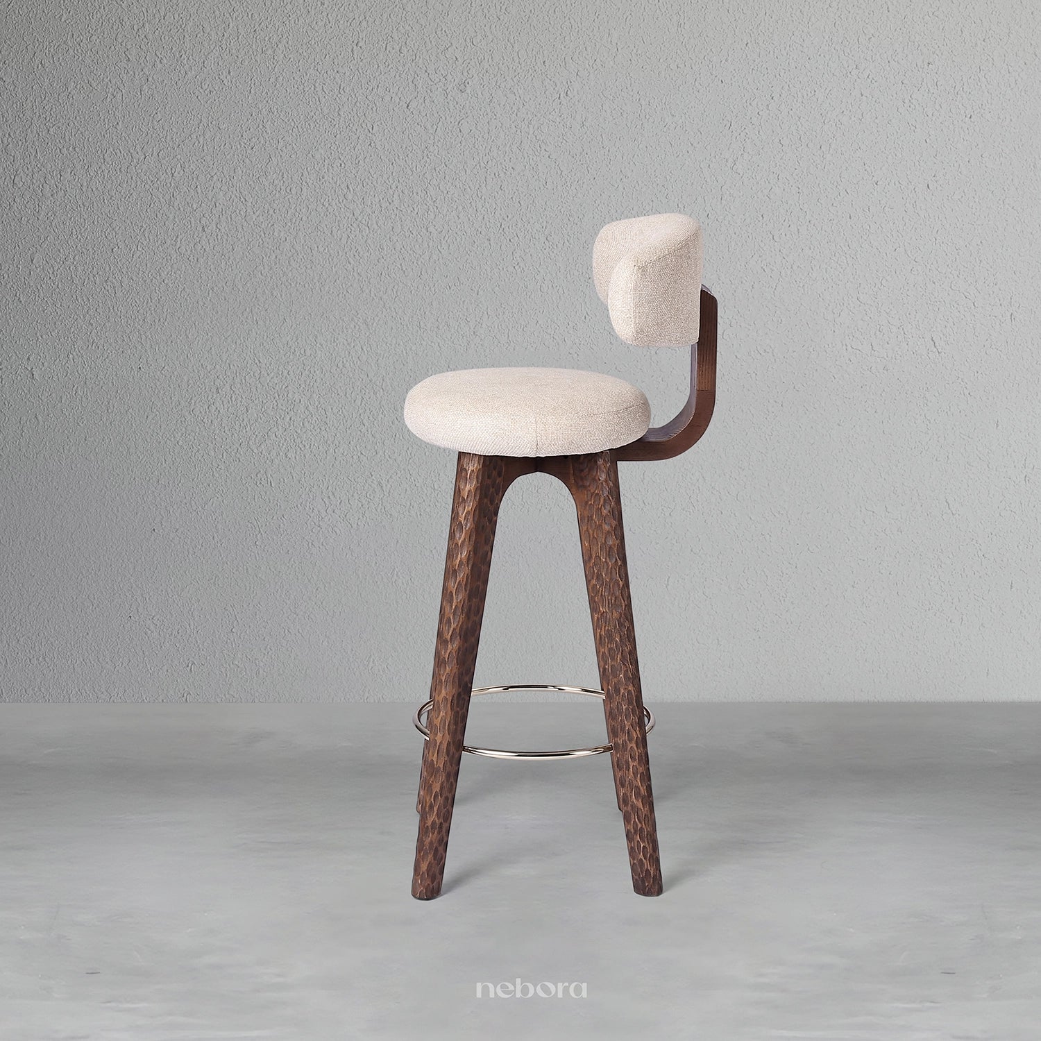 Halo Chiseled High Chair | Chair - Nebora