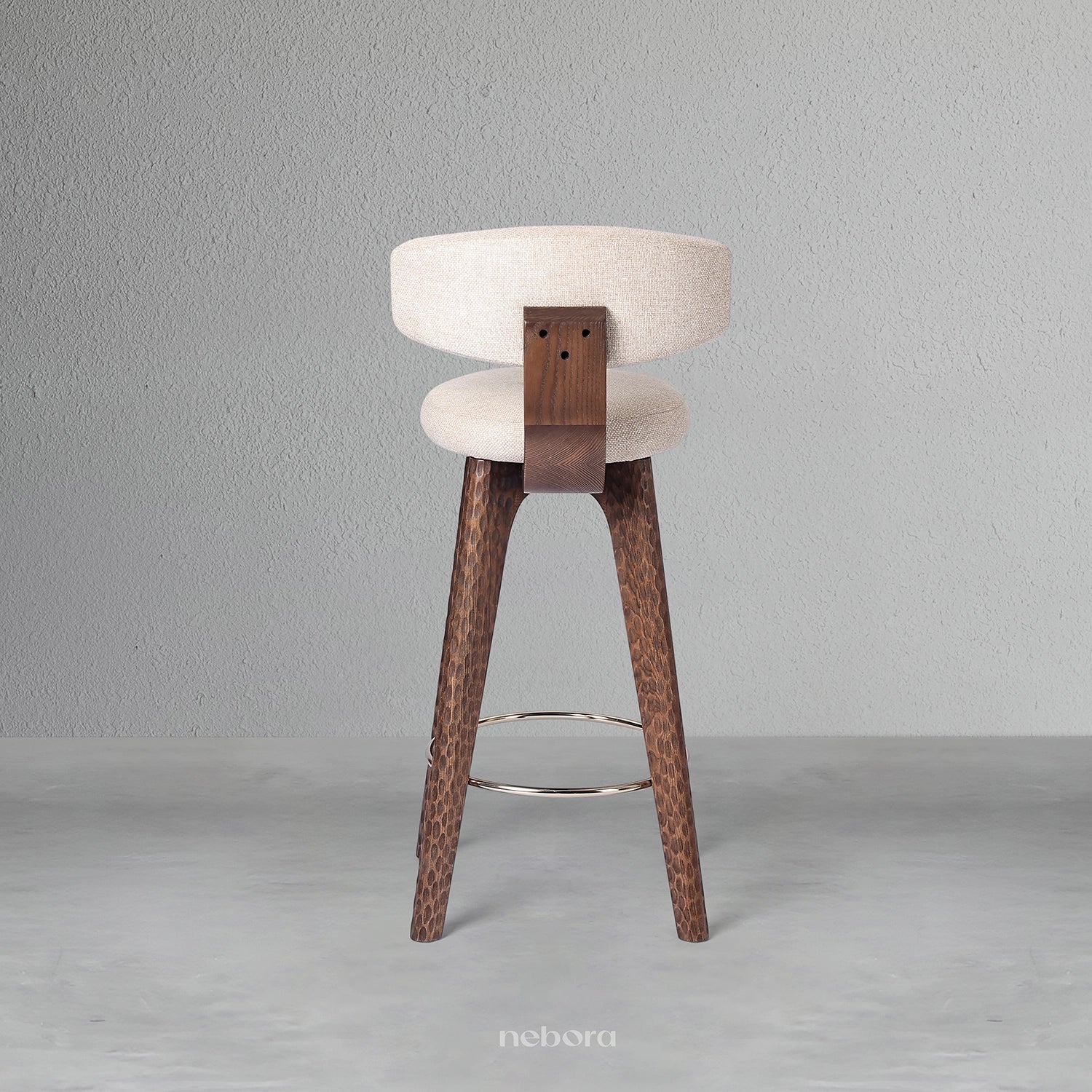 Halo Chiseled High Chair | Chair - Nebora