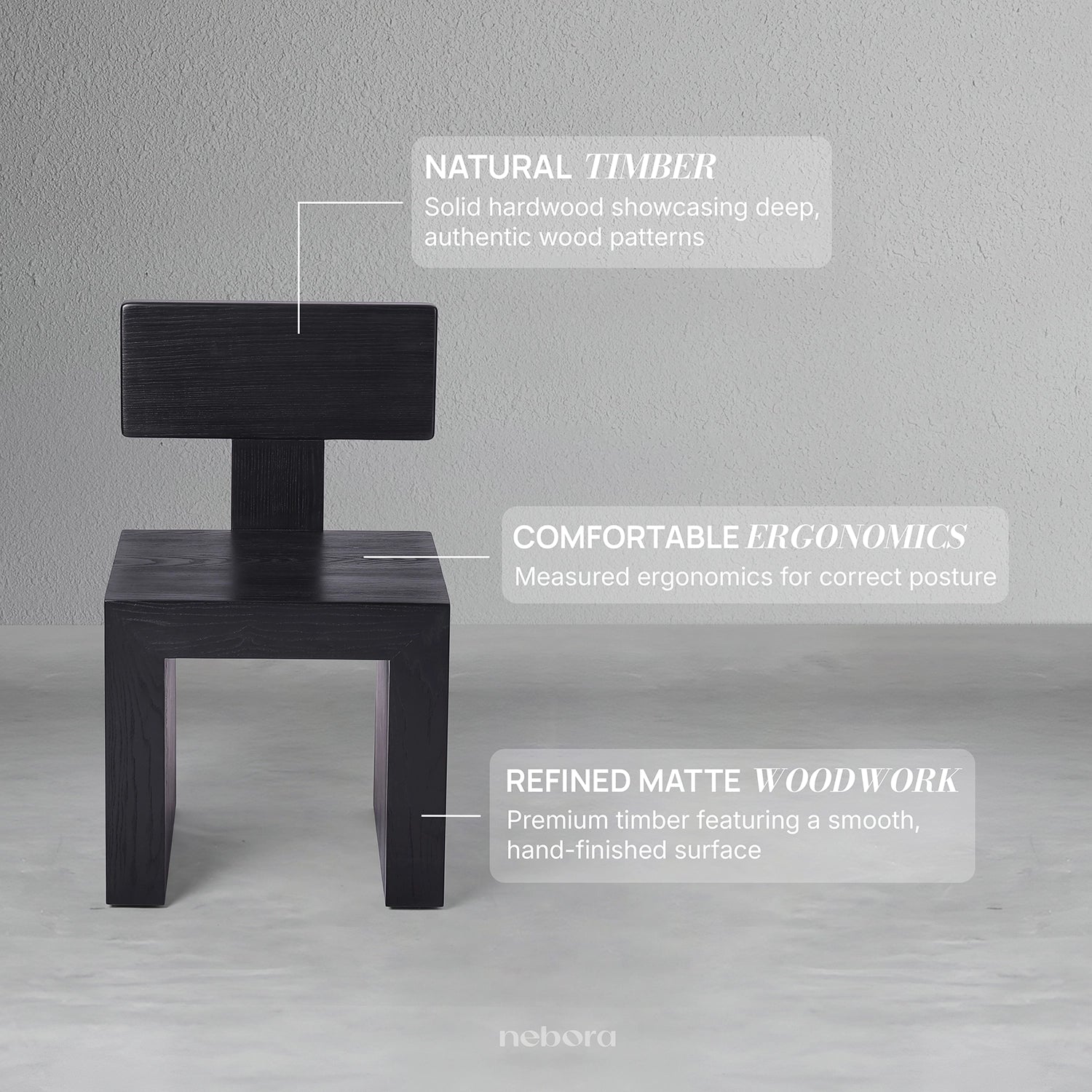 Royce Chair | Chair - Nebora