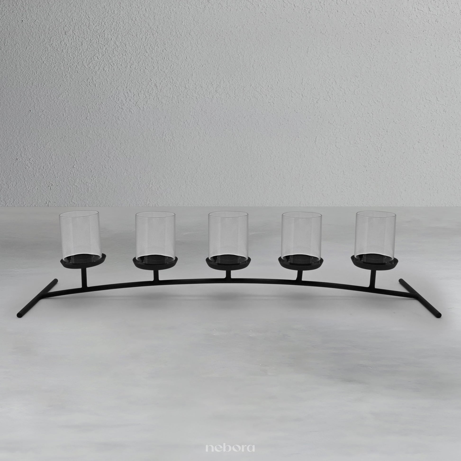 Linear Candle Holder | Lanterns & Candle Holders - Nebora