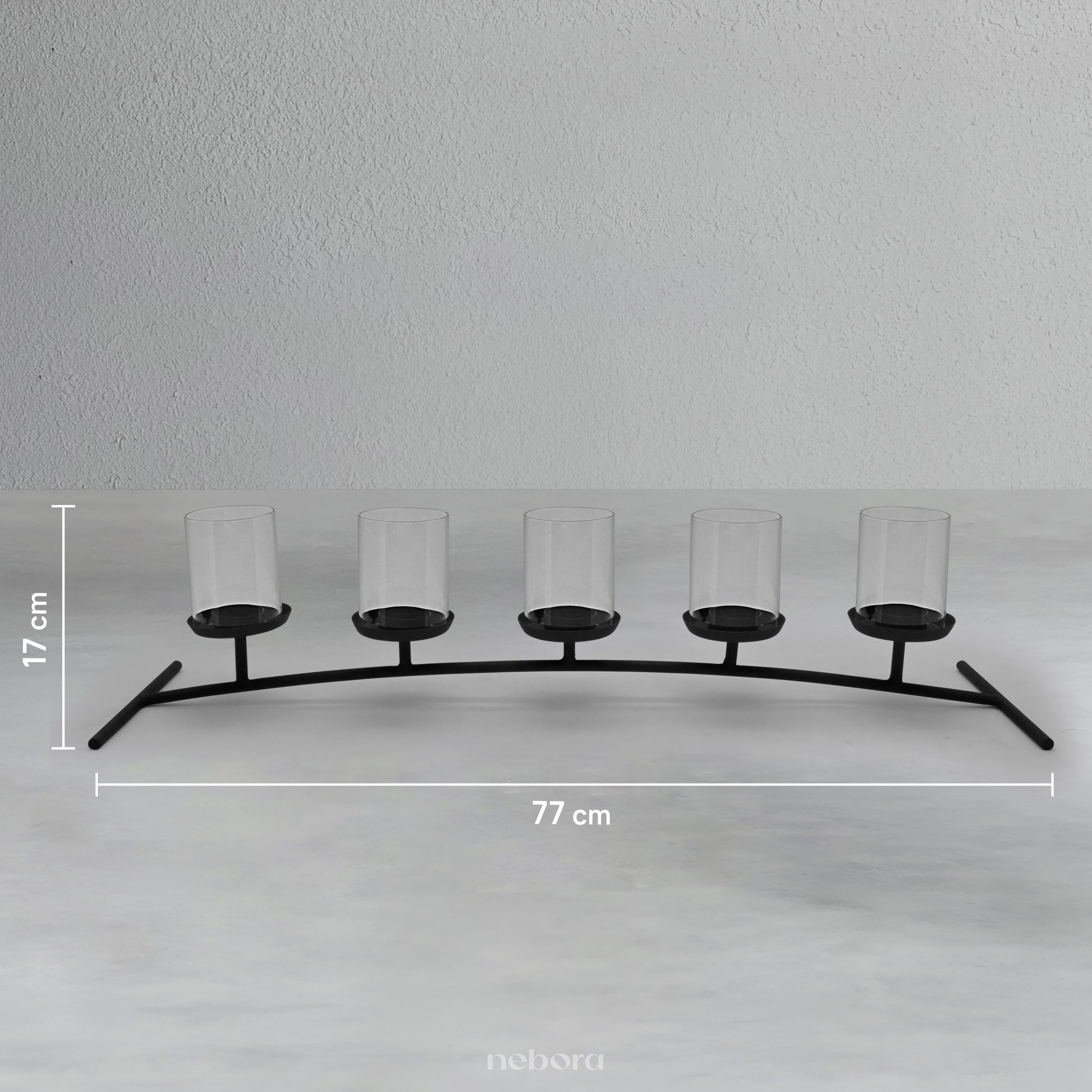Linear Candle Holder | Lanterns & Candle Holders - Nebora